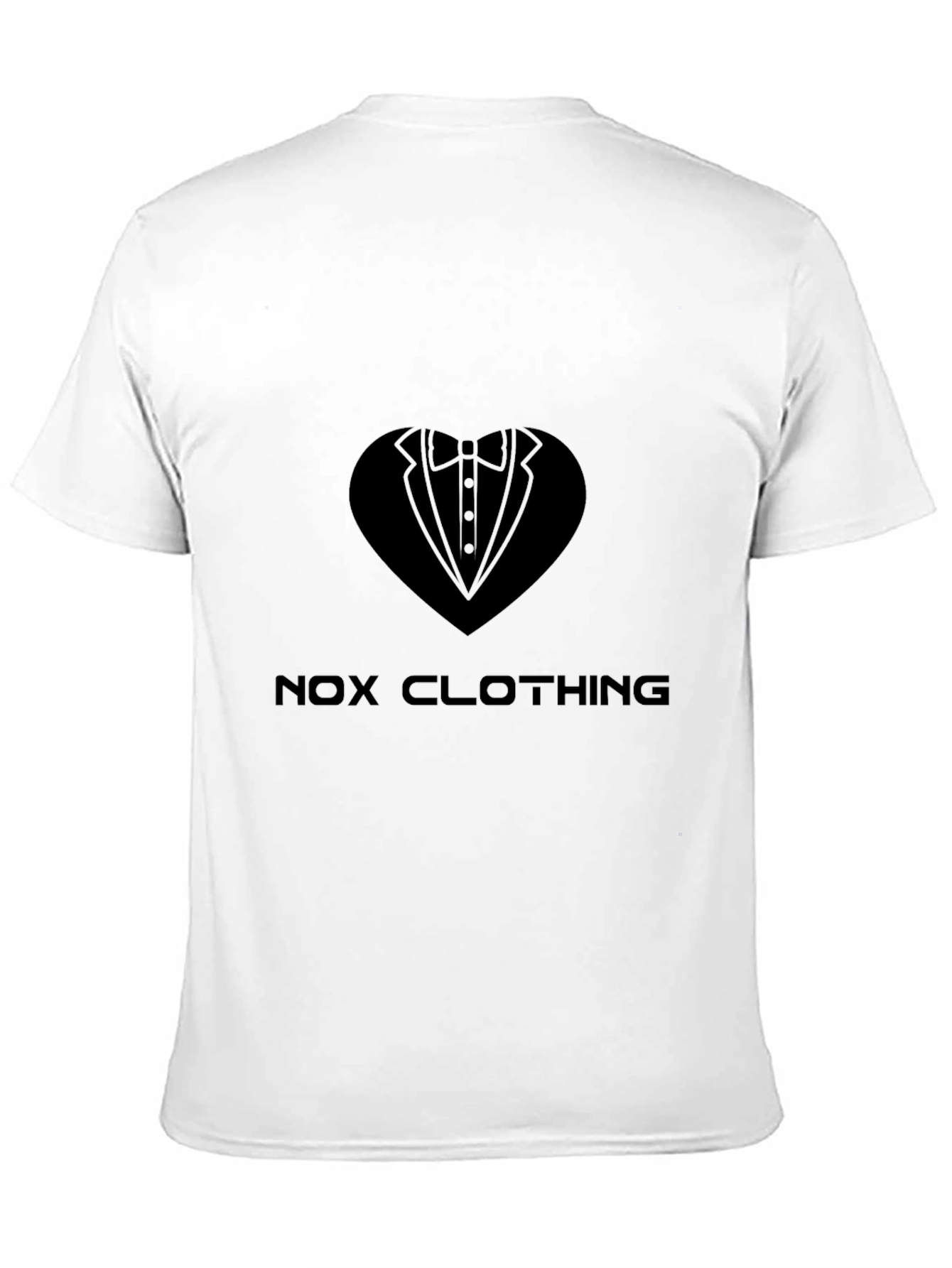 Nox Clothing Black Heart Tuxedo T-Shirt
