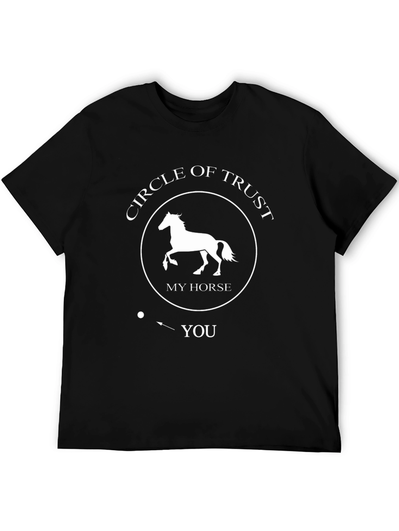 Circle of Trust Horse T-Shirt - Black