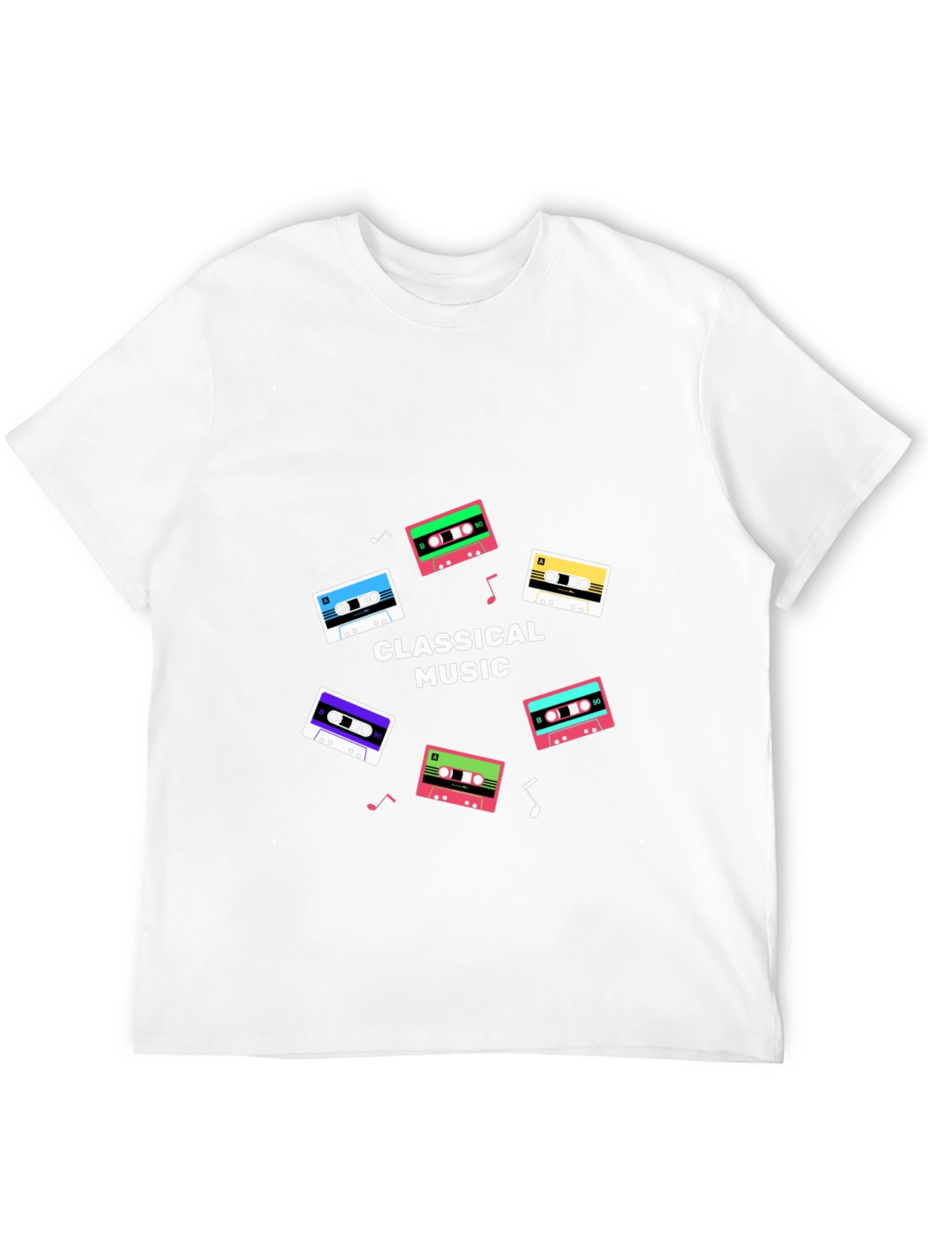 Classical Music Cassette Tape T-Shirt