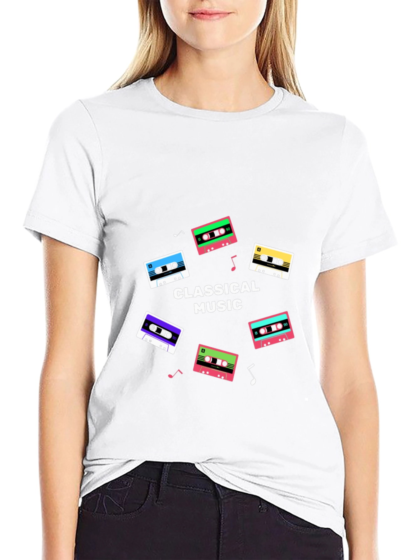 Classical Music Cassette Tape T-Shirt