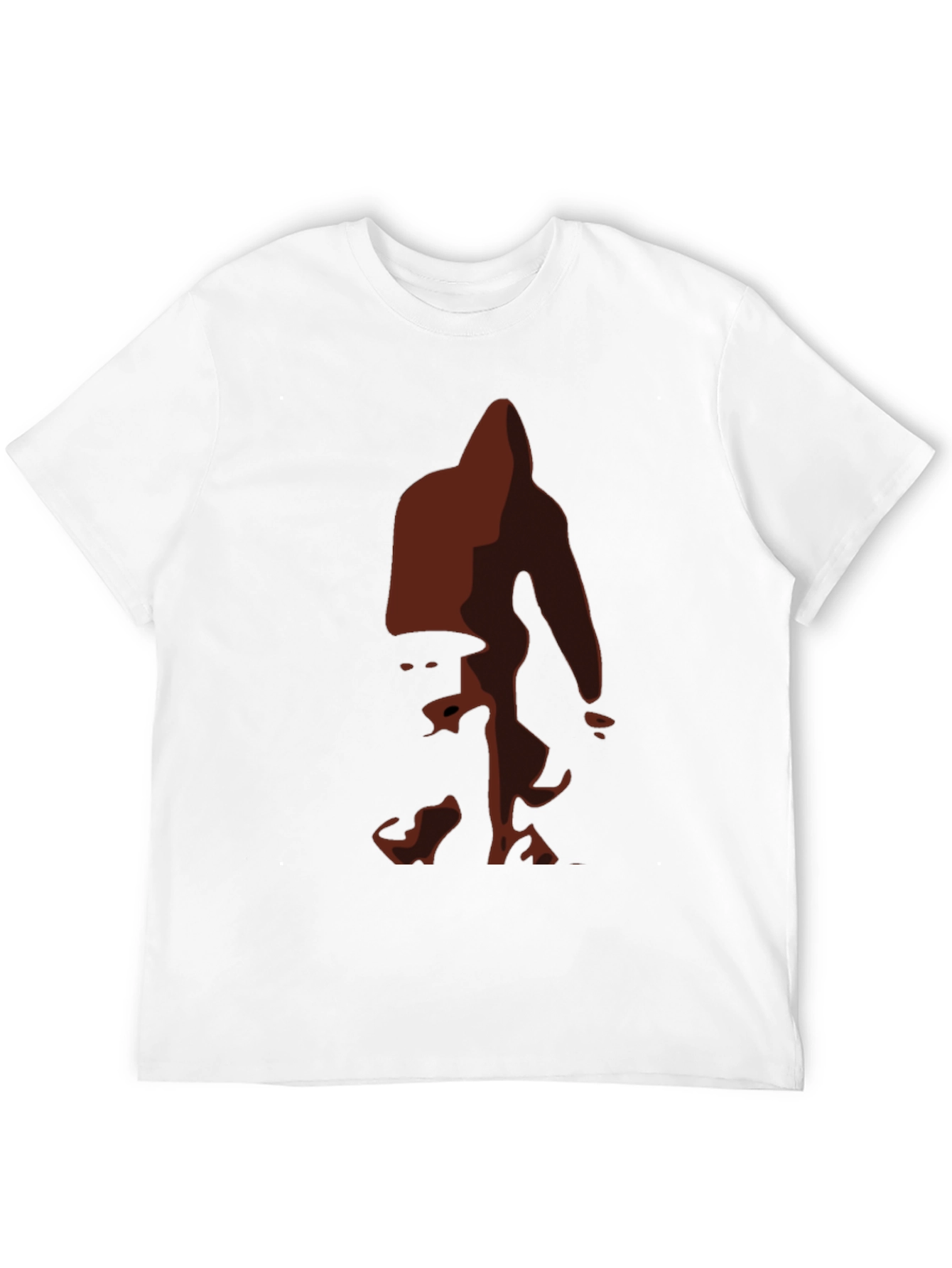 Bigfoot Silhouette Tee - Black Graphic T-Shirt