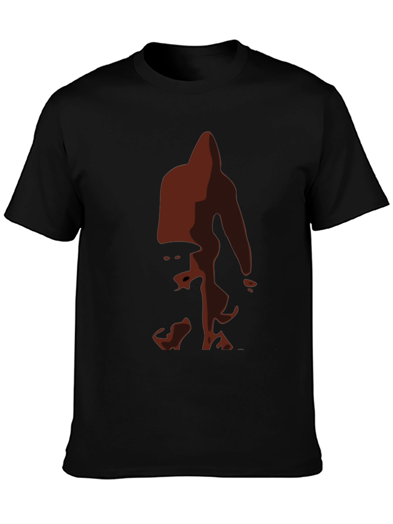 Bigfoot Silhouette Tee - Black Graphic T-Shirt
