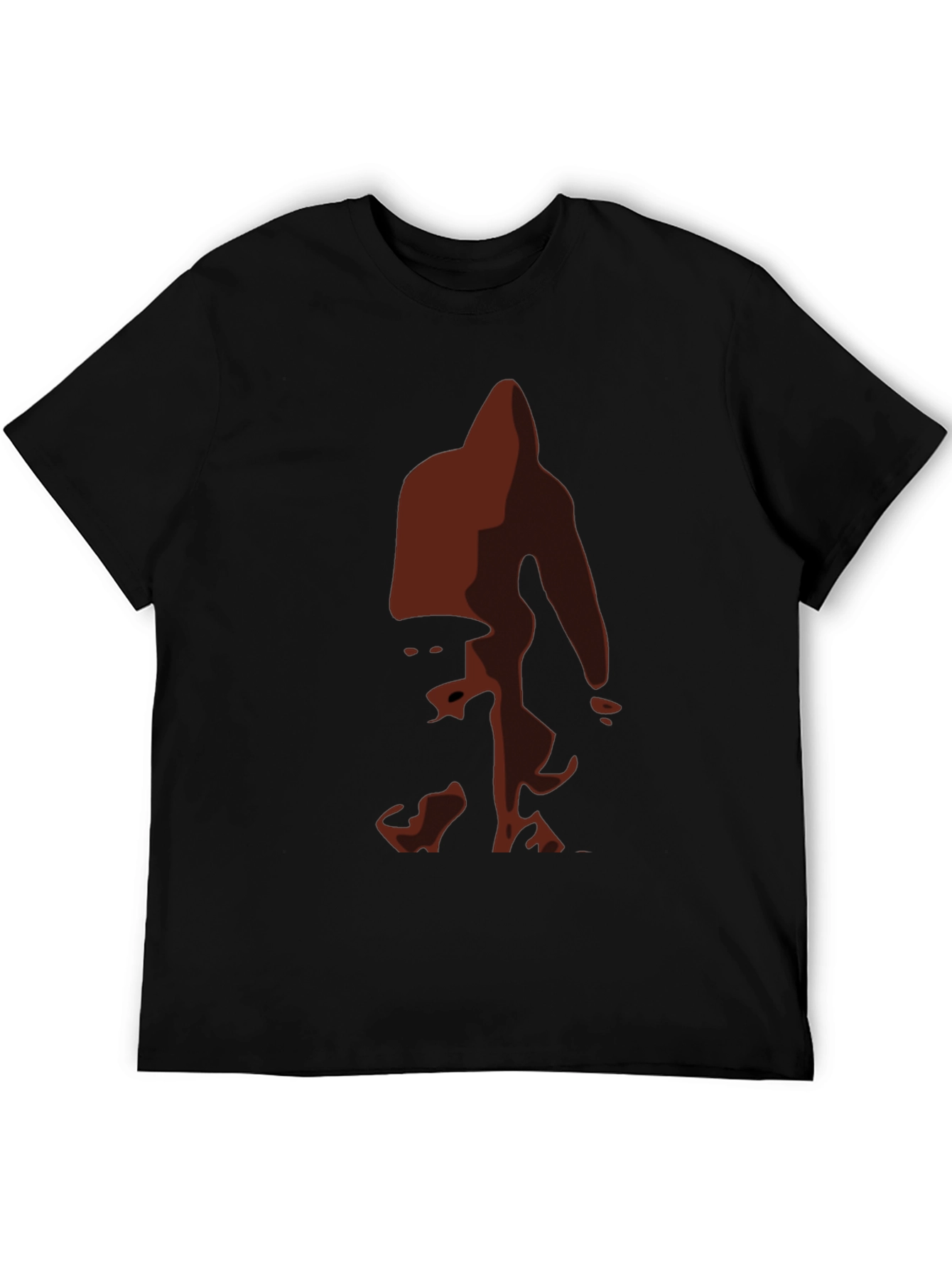 Bigfoot Silhouette Tee - Black Graphic T-Shirt