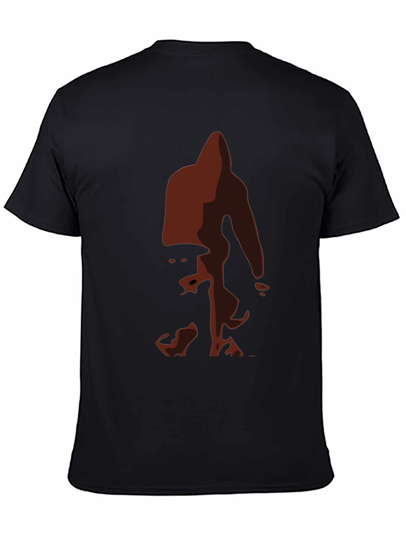 Bigfoot Silhouette Tee - Black Graphic T-Shirt