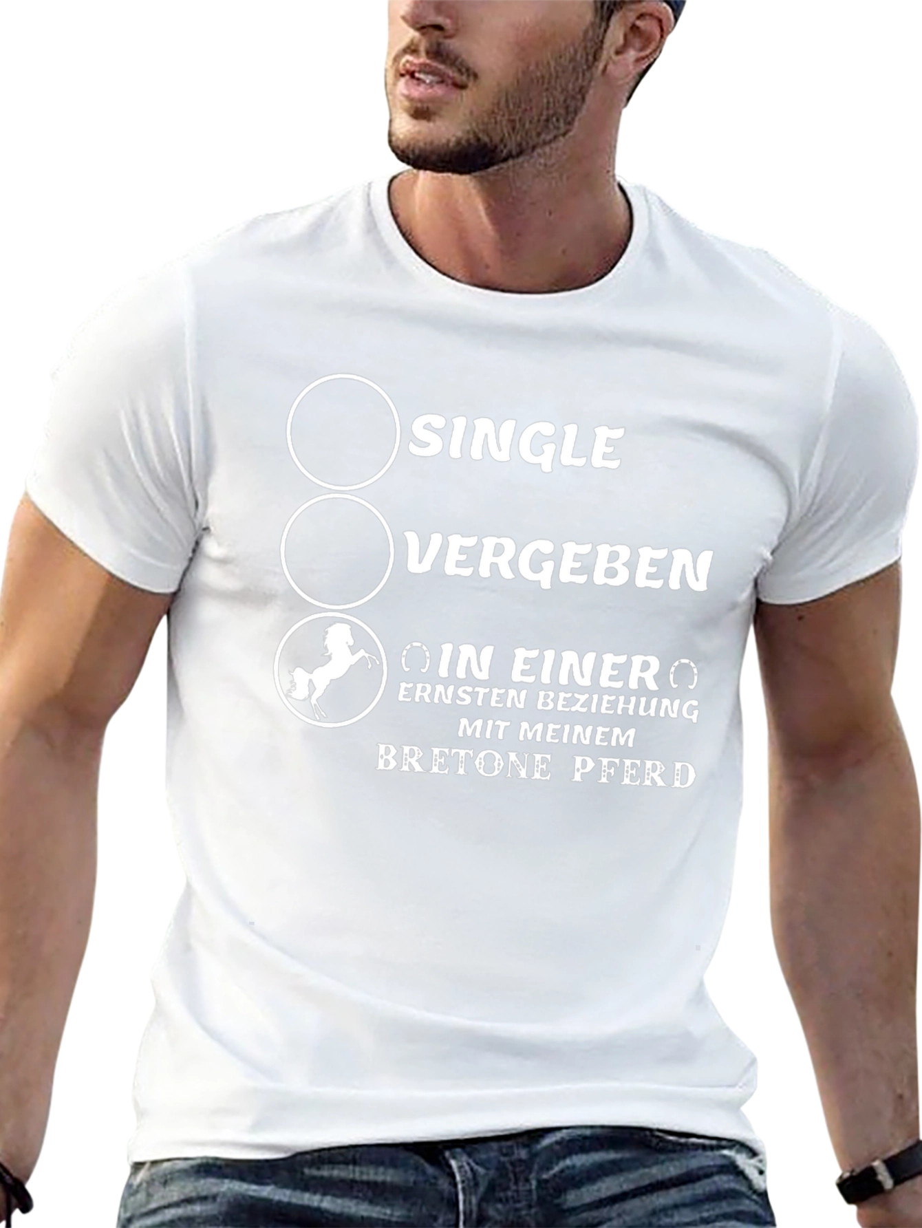 Single Taken Horse Breed Funny T-Shirt