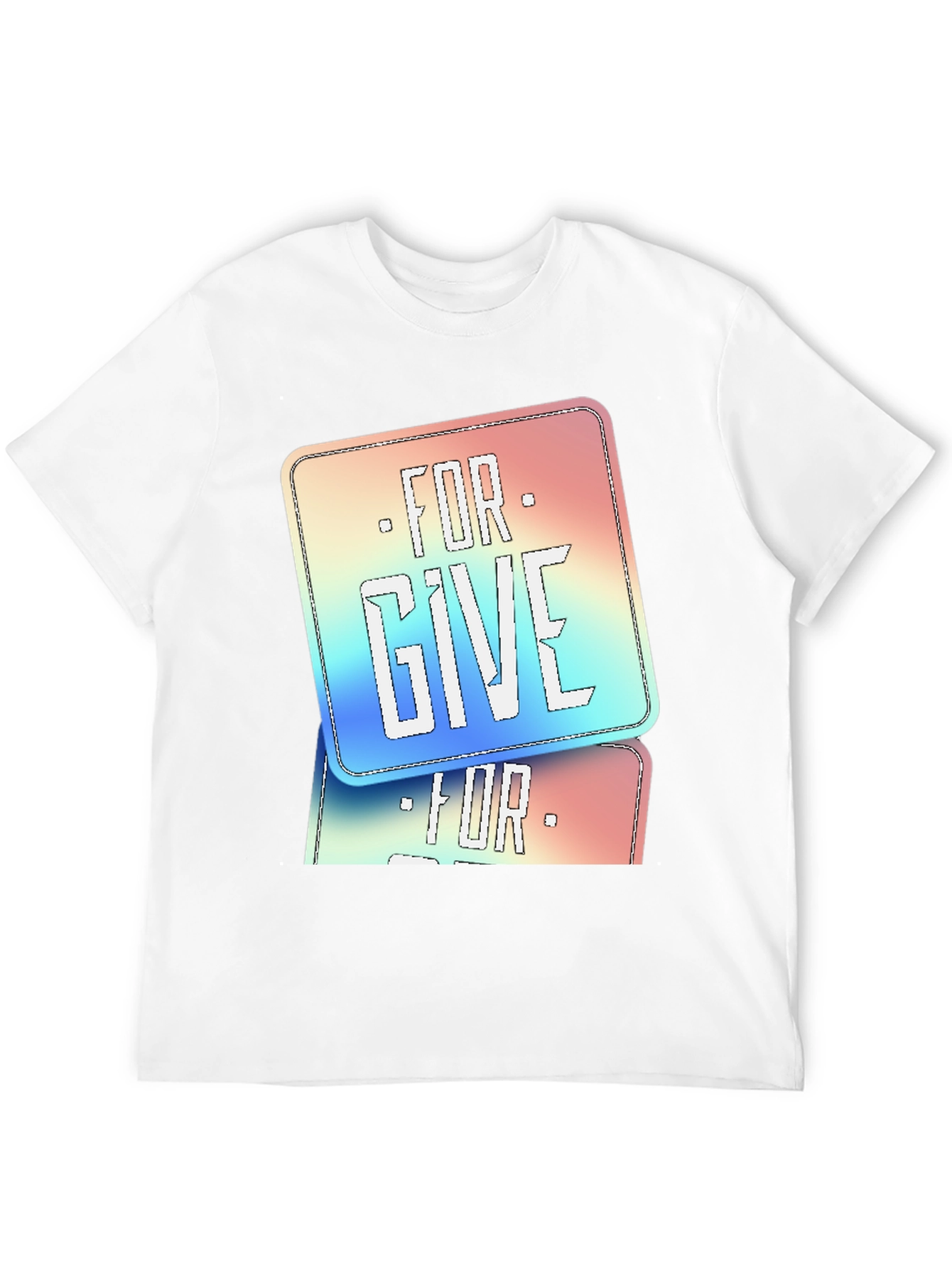 Forgive Graphic Print T-Shirt