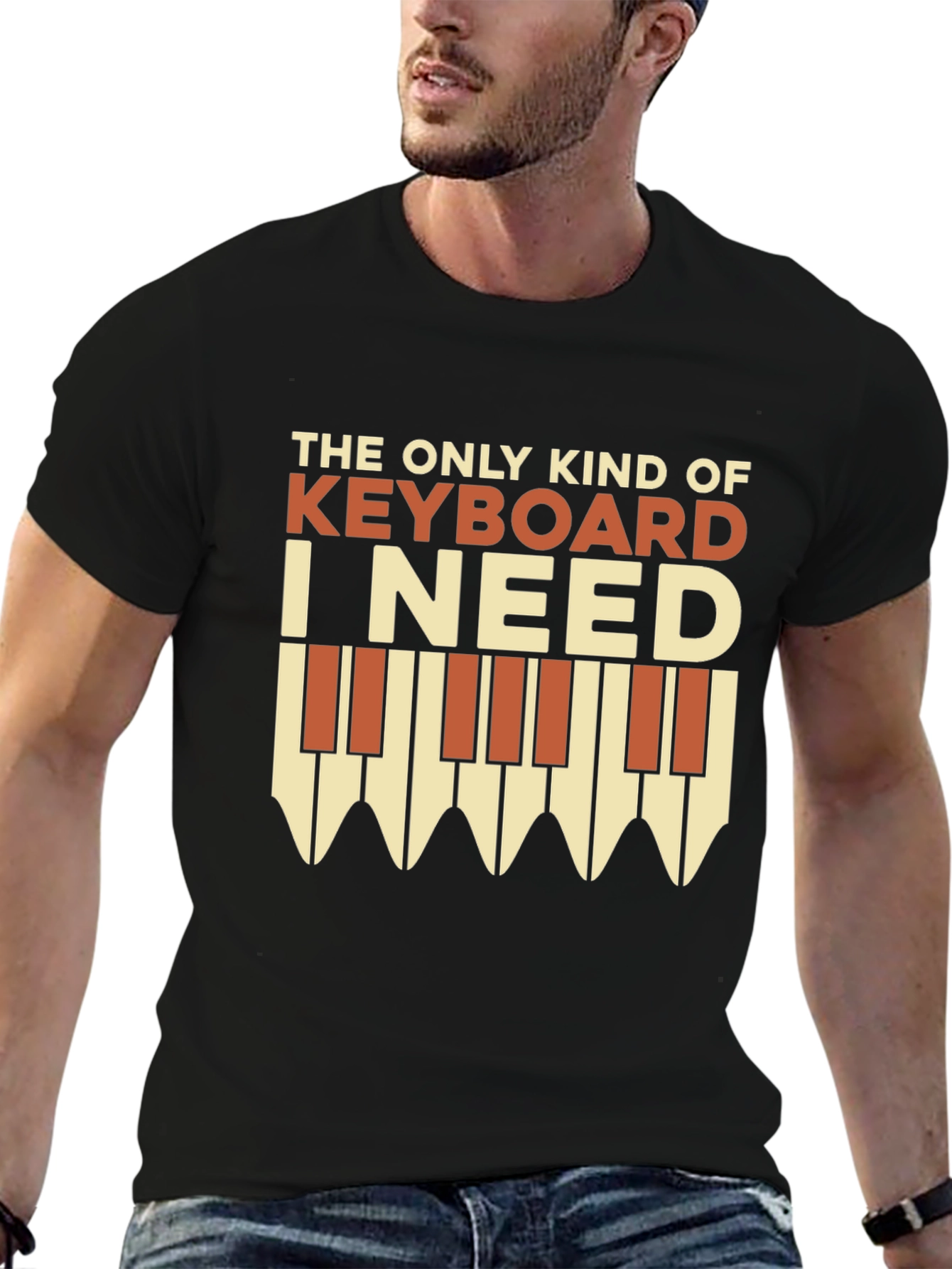 Keyboard T-Shirt: The Only Kind I Need!