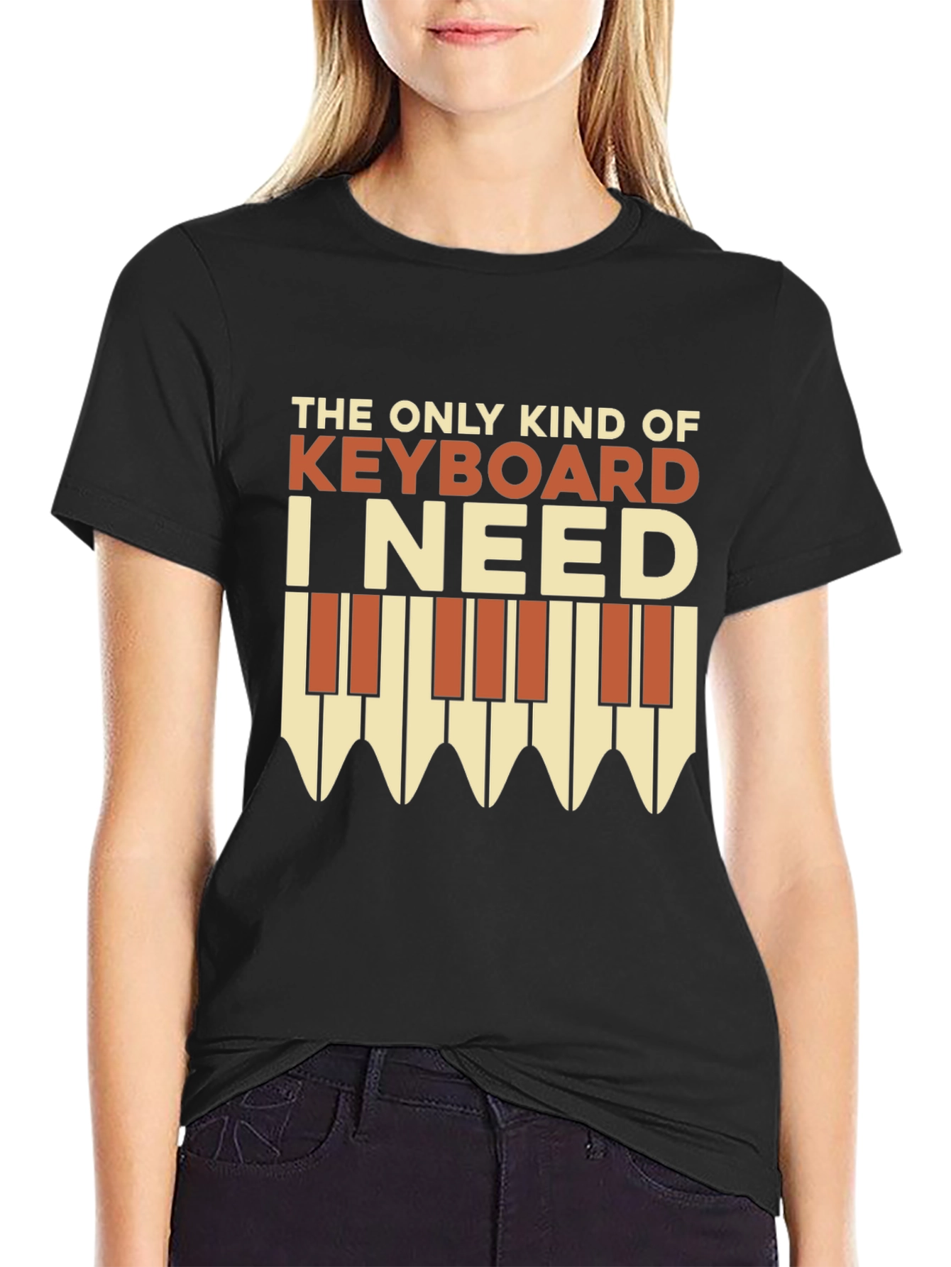 Keyboard T-Shirt: The Only Kind I Need!