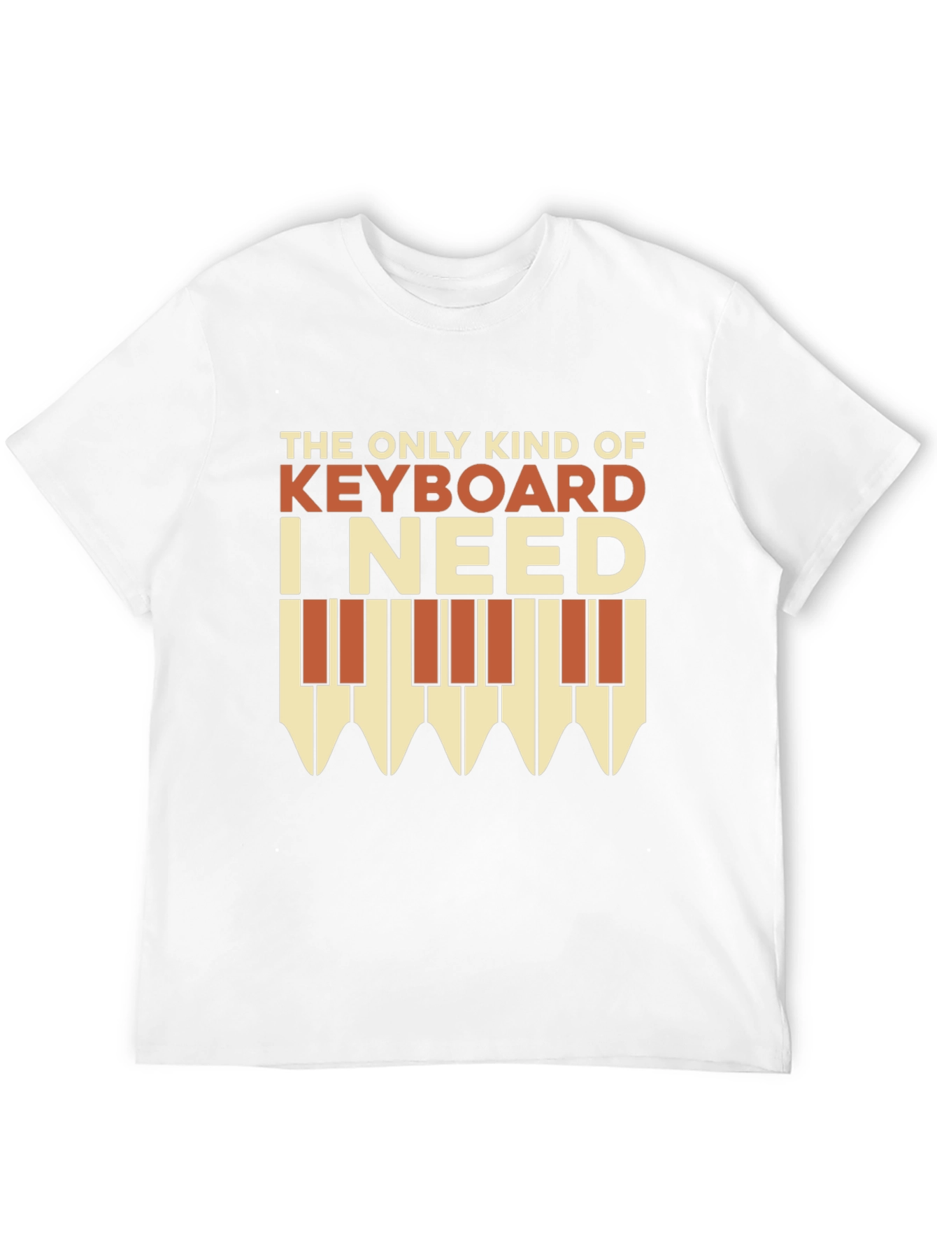 Keyboard T-Shirt: The Only Kind I Need!
