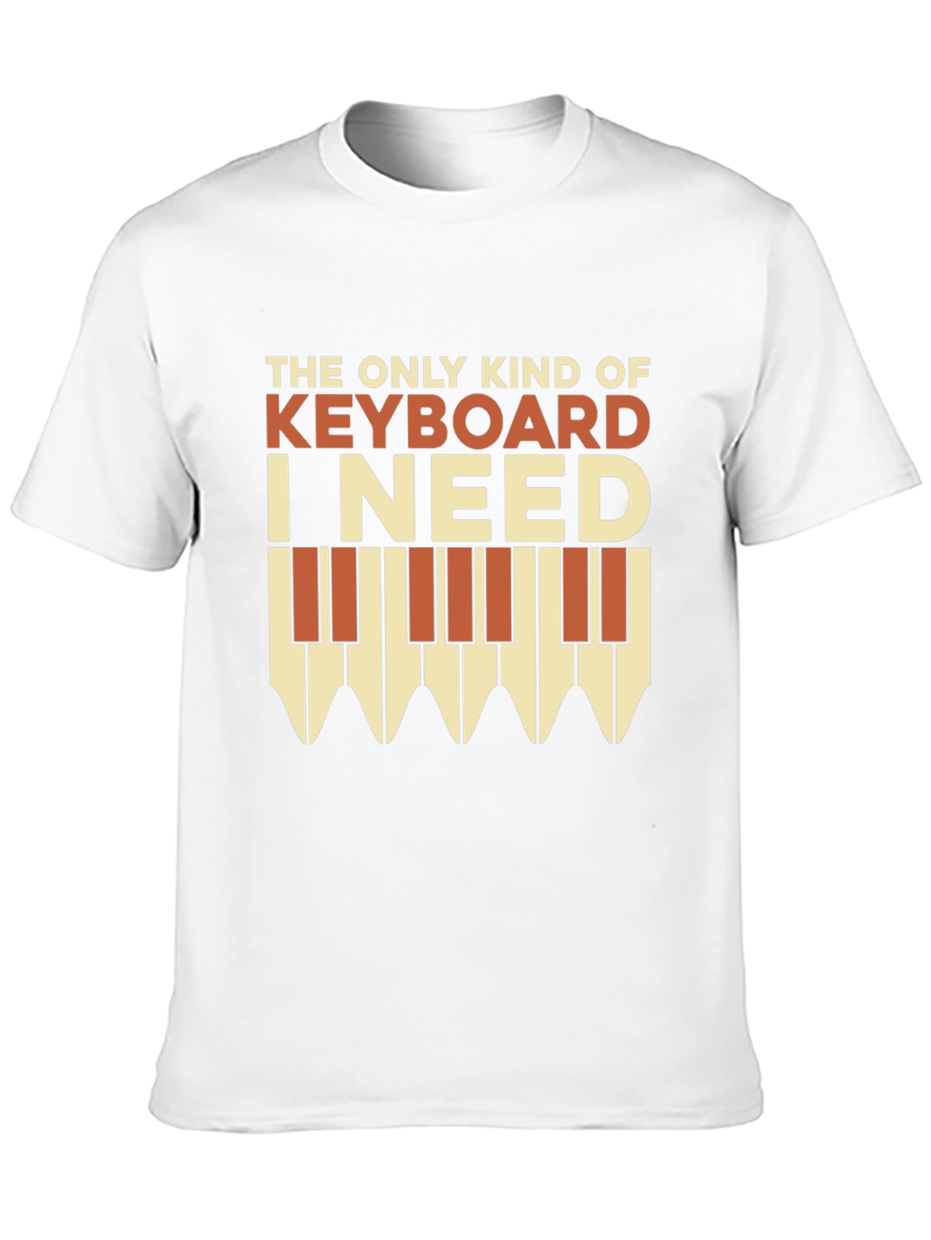 Keyboard T-Shirt: The Only Kind I Need!