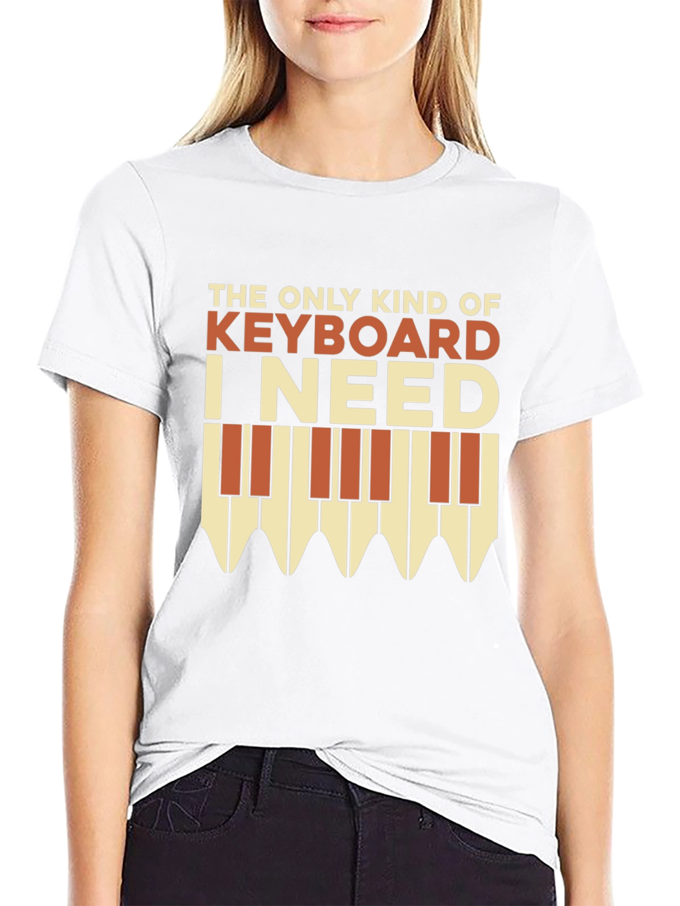 Keyboard T-Shirt: The Only Kind I Need!