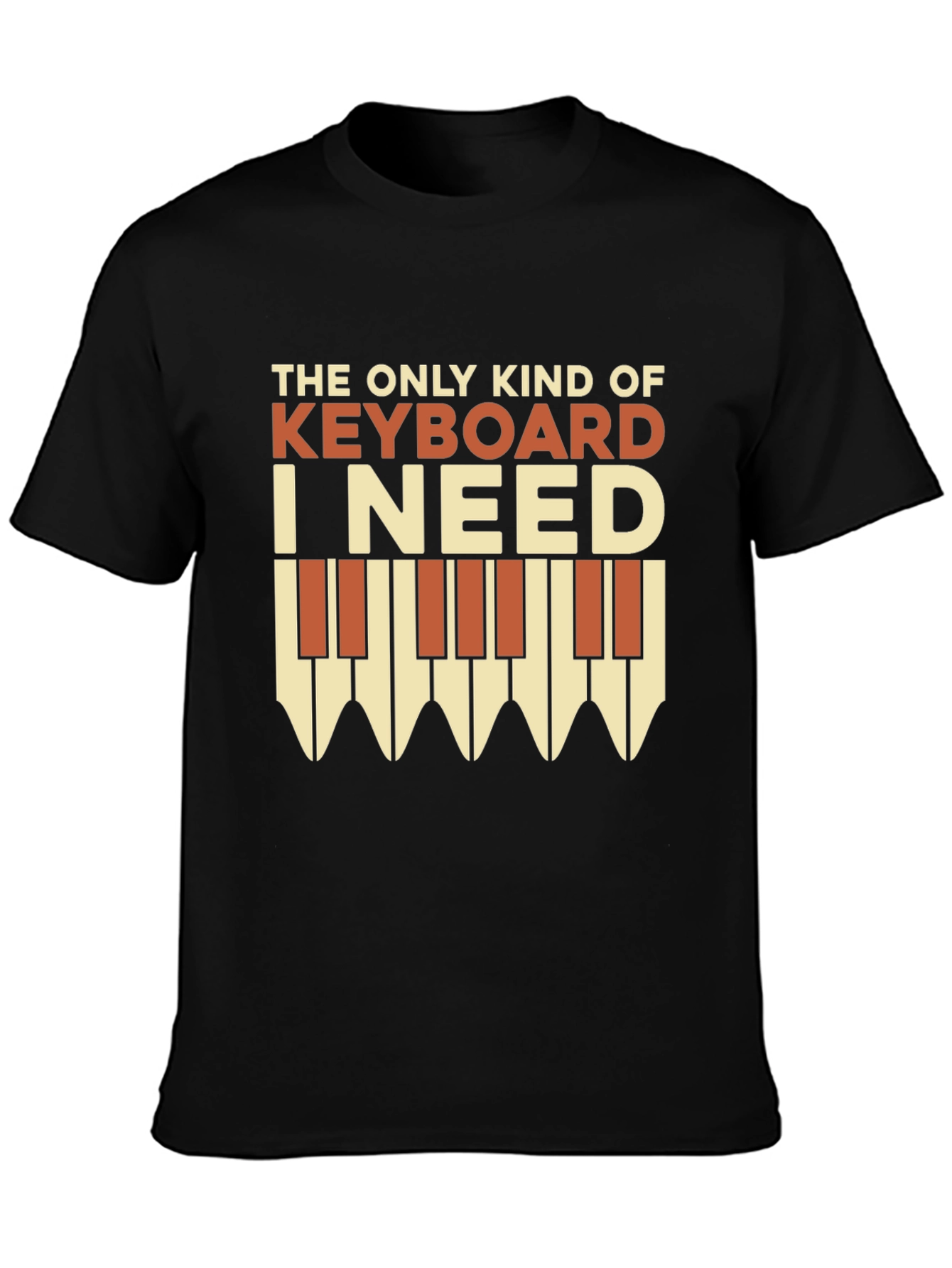 Keyboard T-Shirt: The Only Kind I Need!