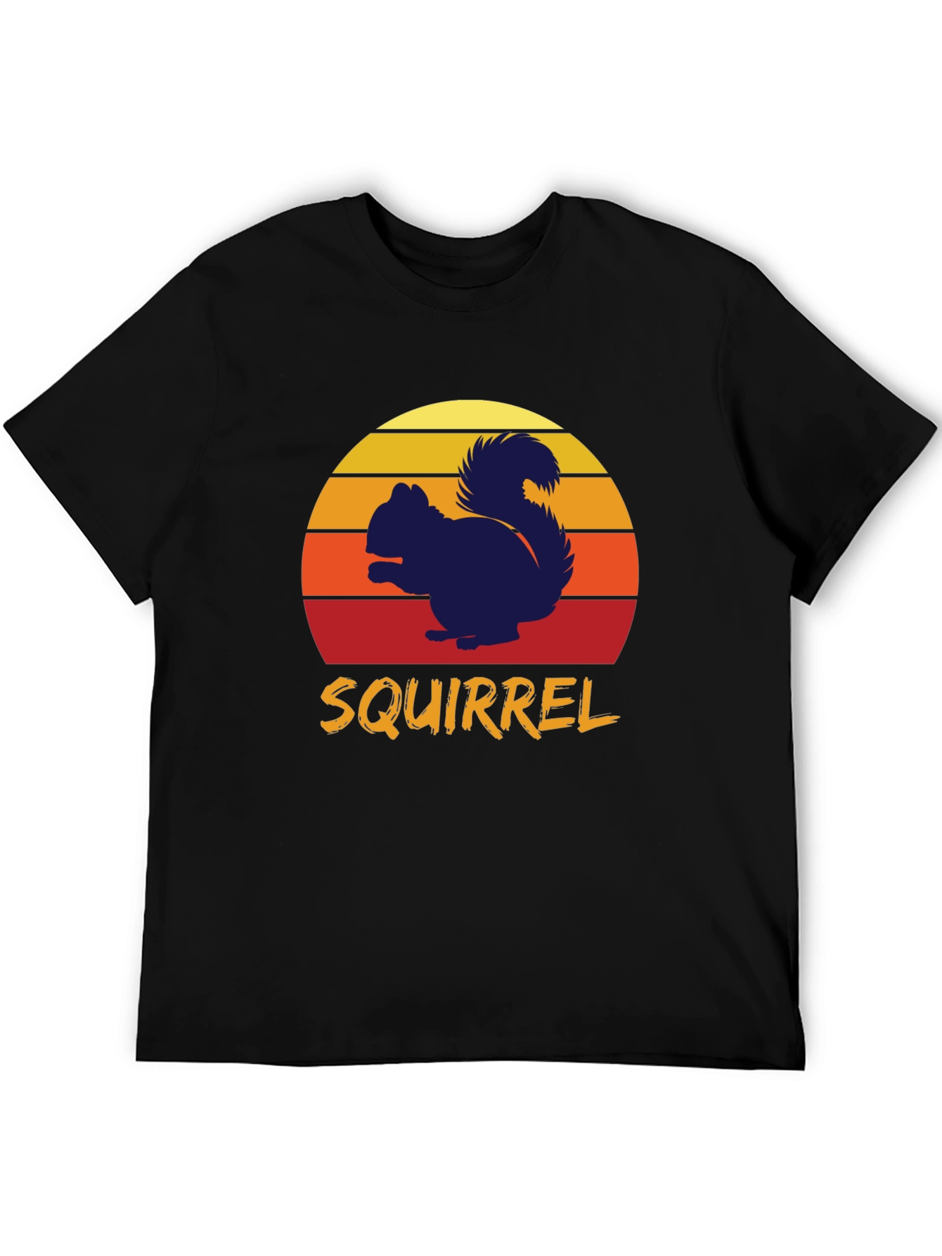 Retro Squirrel T-Shirt - Nature Lover Tee