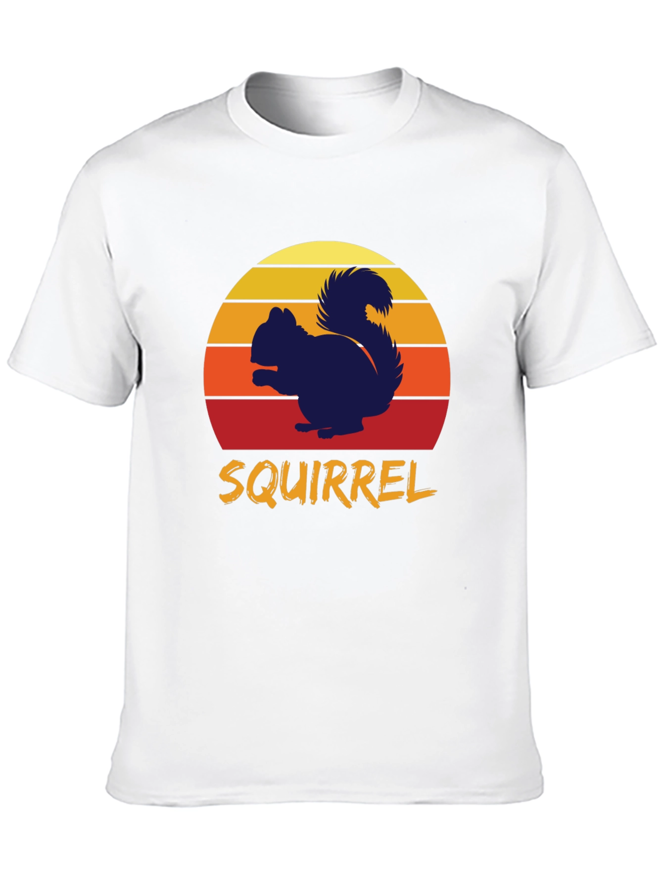 Retro Squirrel T-Shirt - Nature Lover Tee