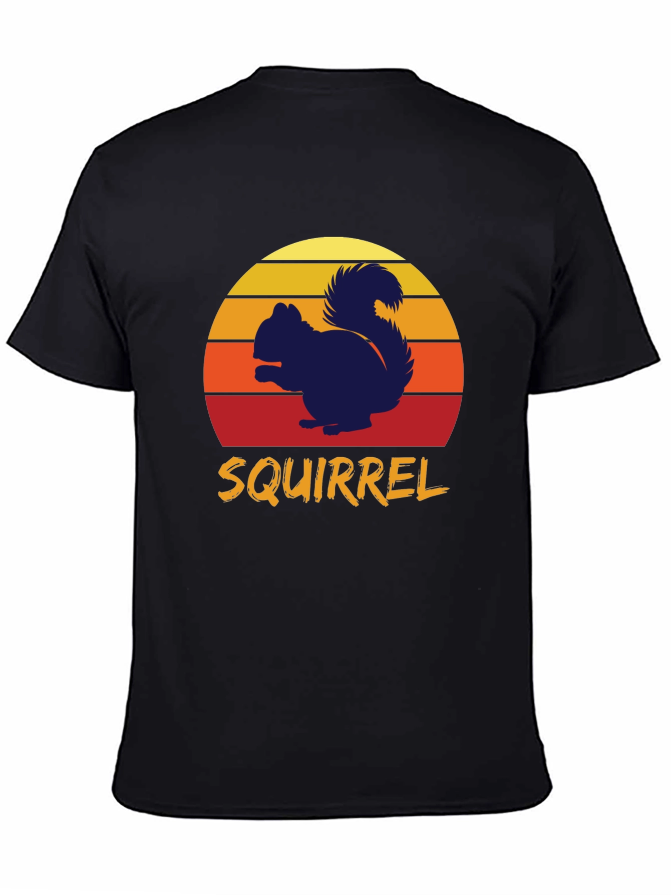 Retro Squirrel T-Shirt - Nature Lover Tee