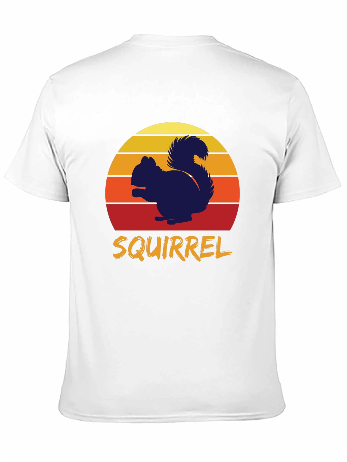 Retro Squirrel T-Shirt - Nature Lover Tee
