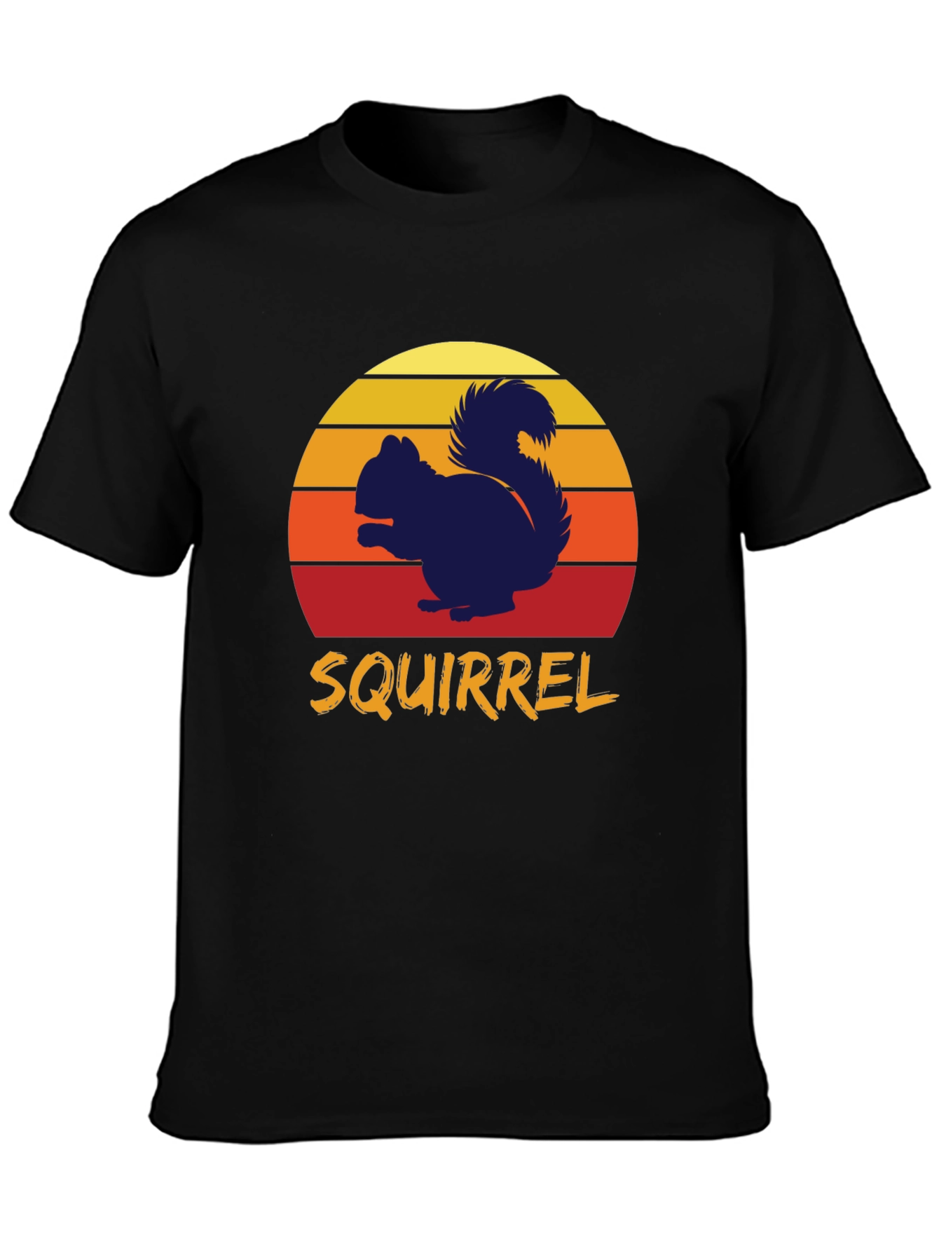 Retro Squirrel T-Shirt - Nature Lover Tee