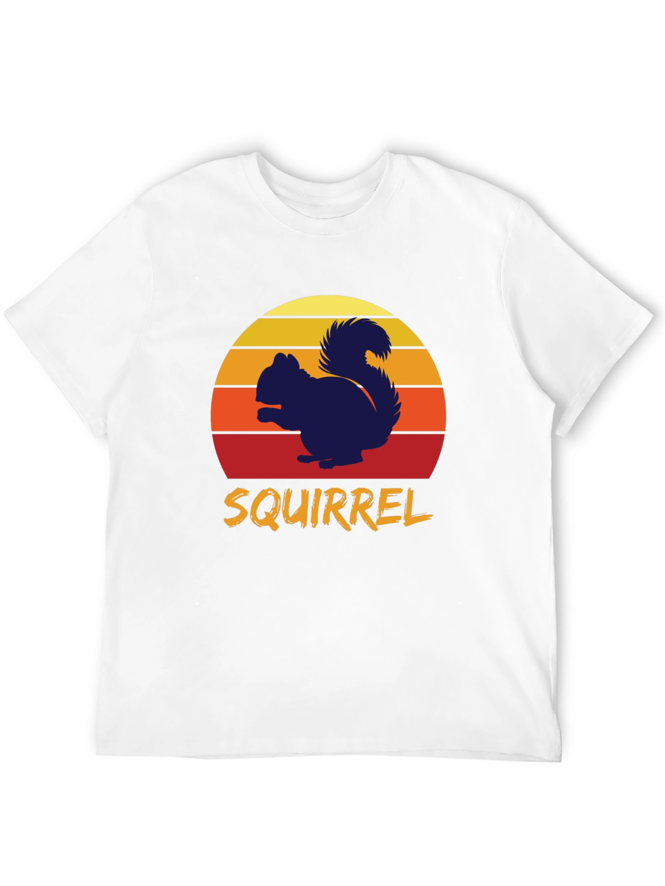 Retro Squirrel T-Shirt - Nature Lover Tee