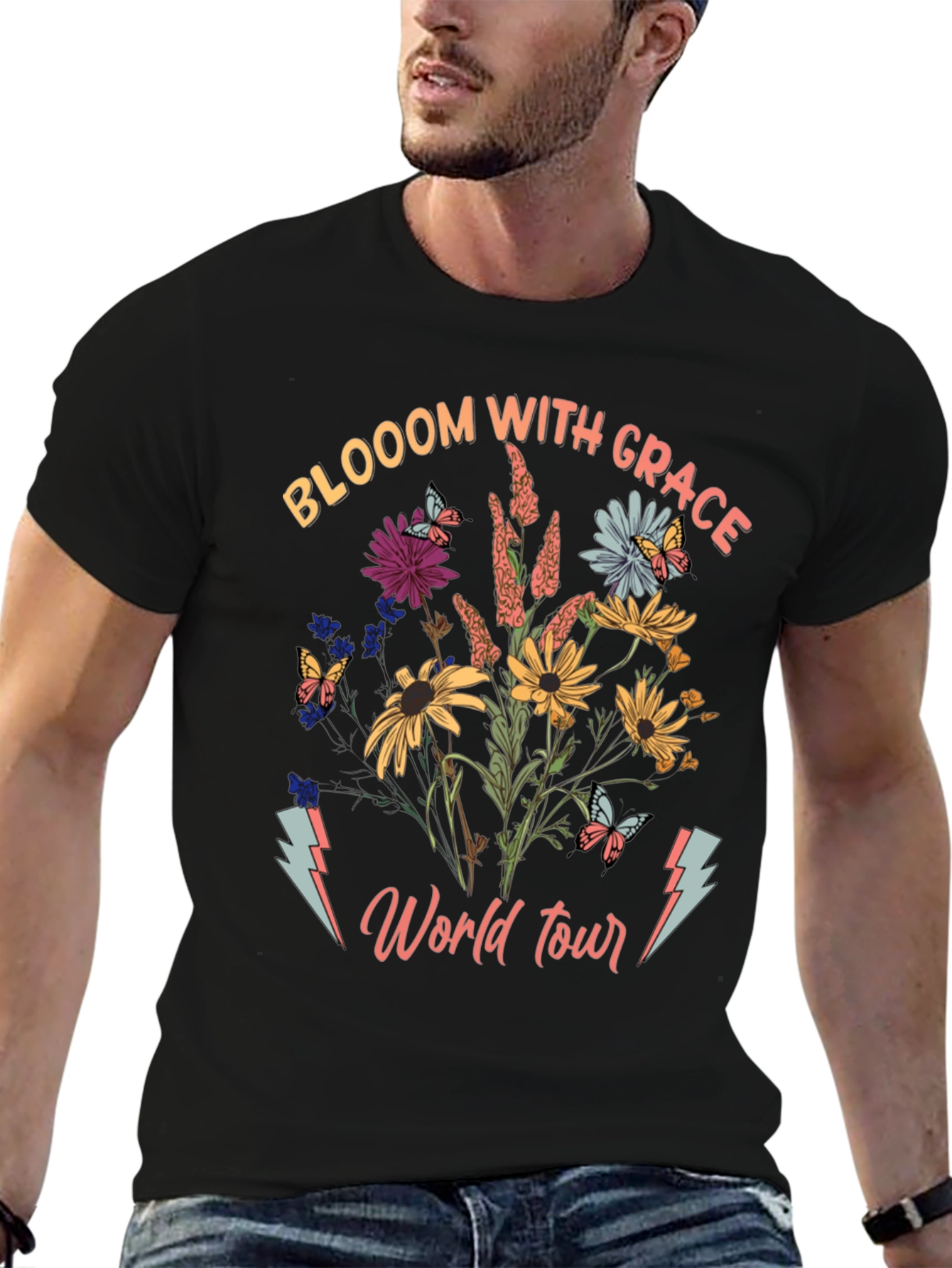 Bloooom With Grace World Tour Graphic Tee