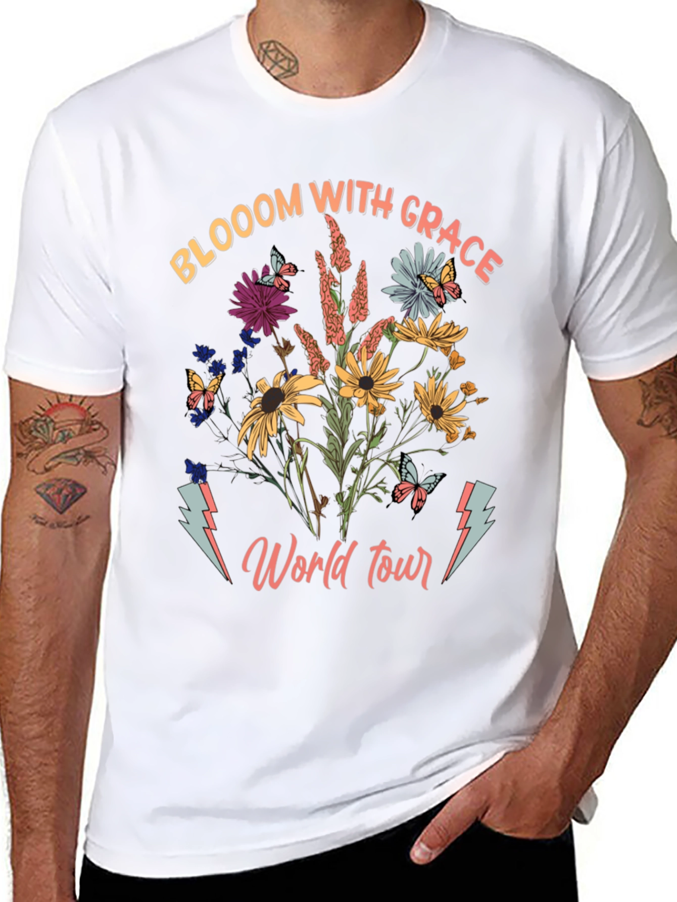 Bloooom With Grace World Tour Graphic Tee