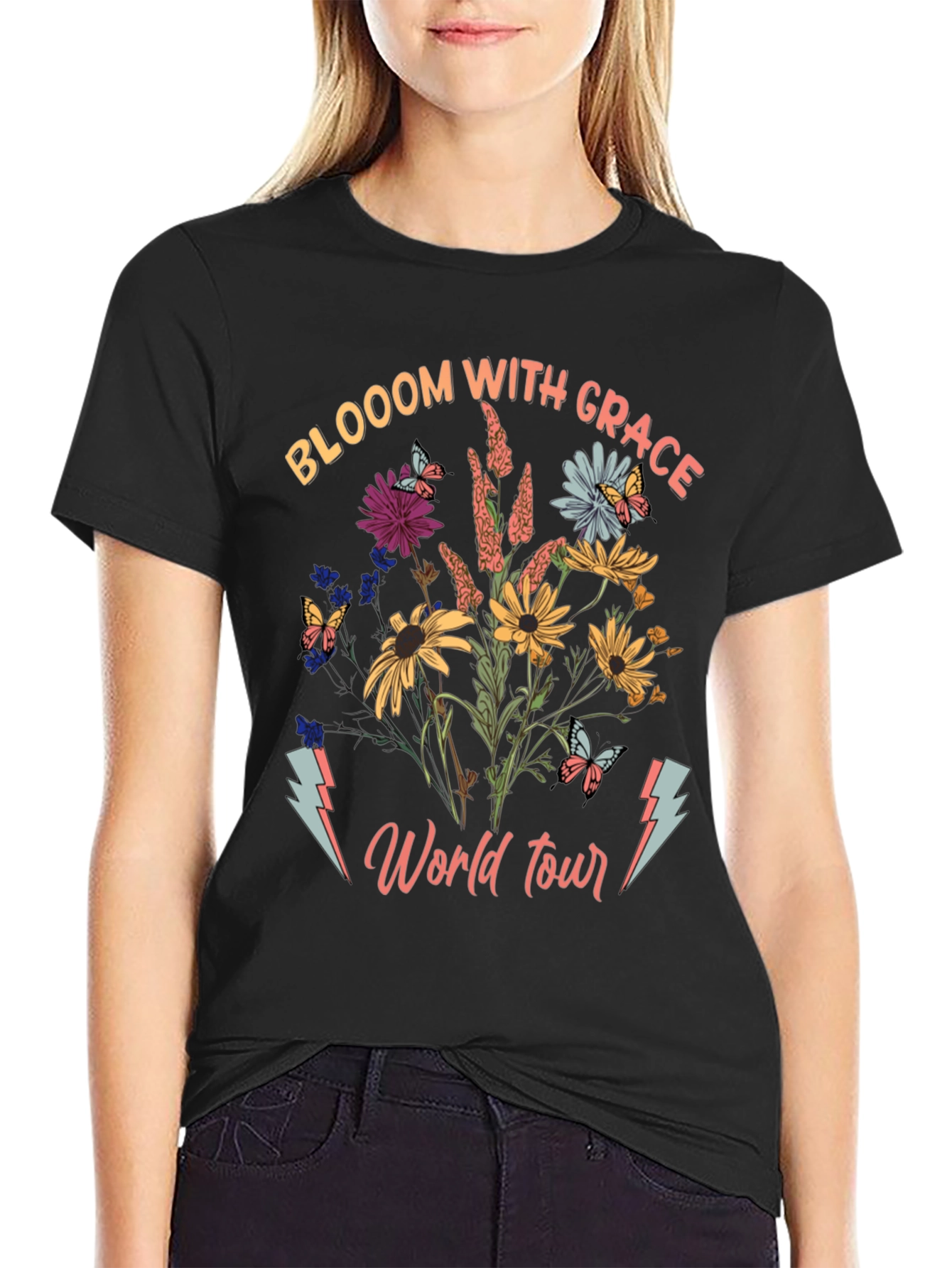 Bloooom With Grace World Tour Graphic Tee
