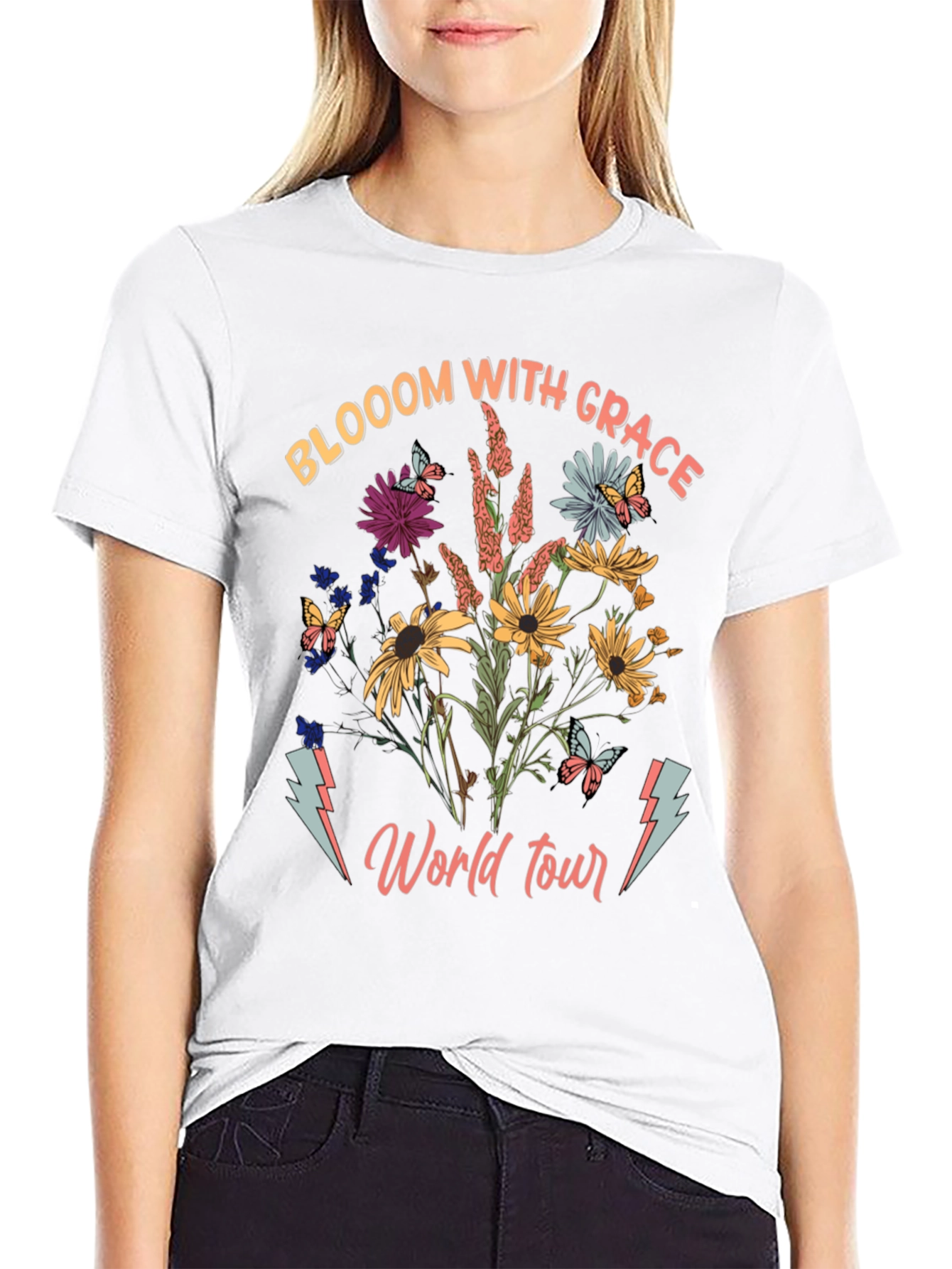 Bloooom With Grace World Tour Graphic Tee