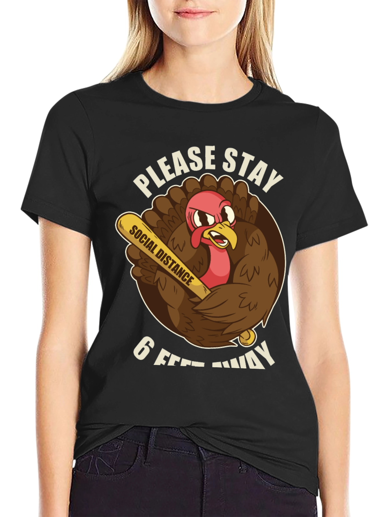 Stay Away Thanksgiving T-Shirt