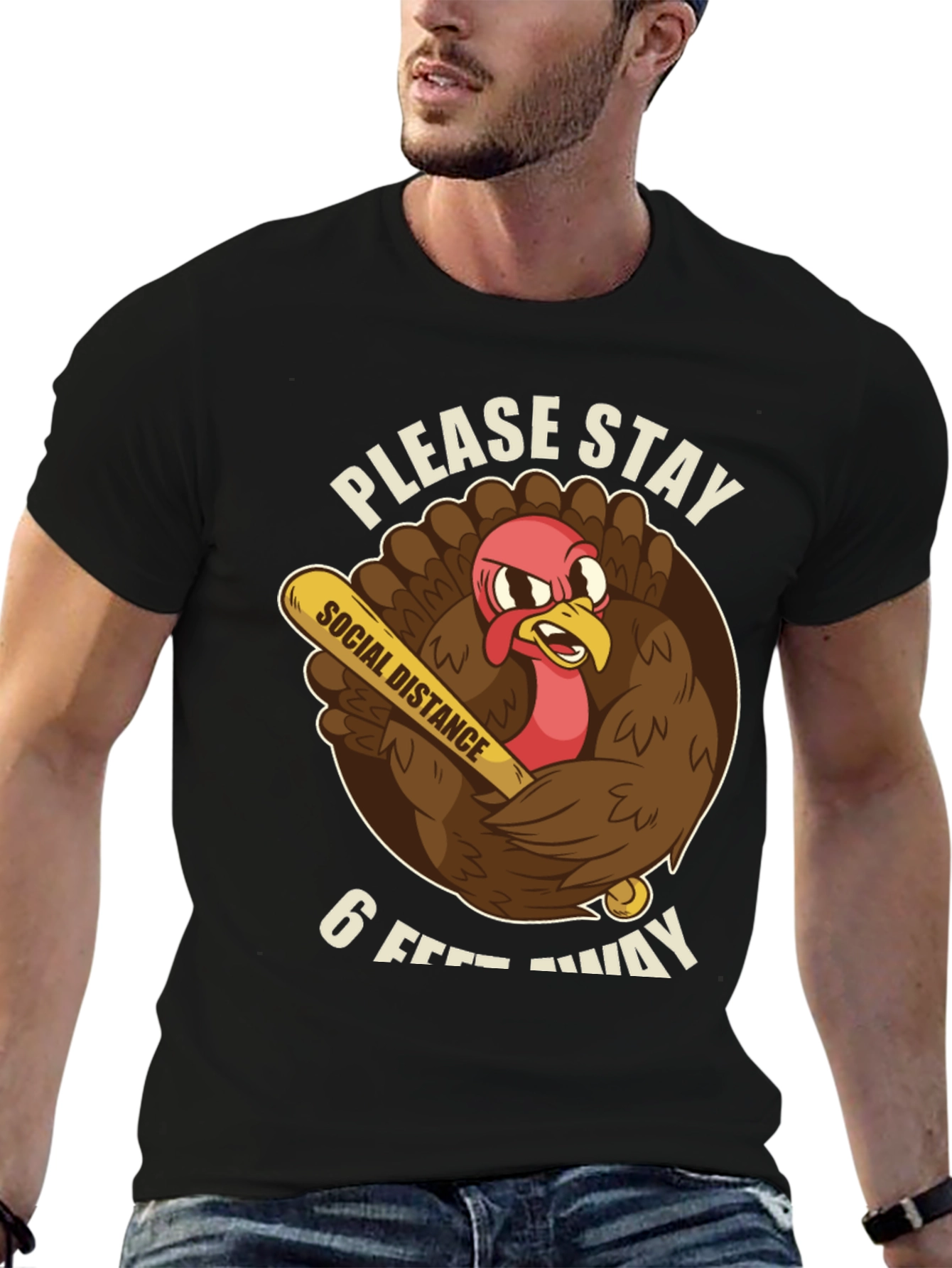 Stay Away Thanksgiving T-Shirt