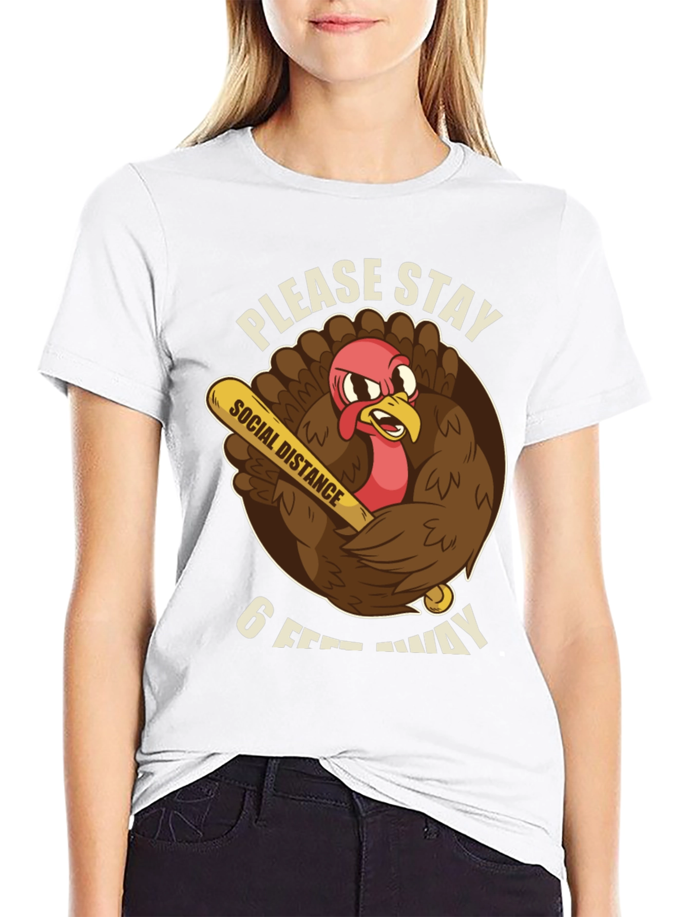 Stay Away Thanksgiving T-Shirt