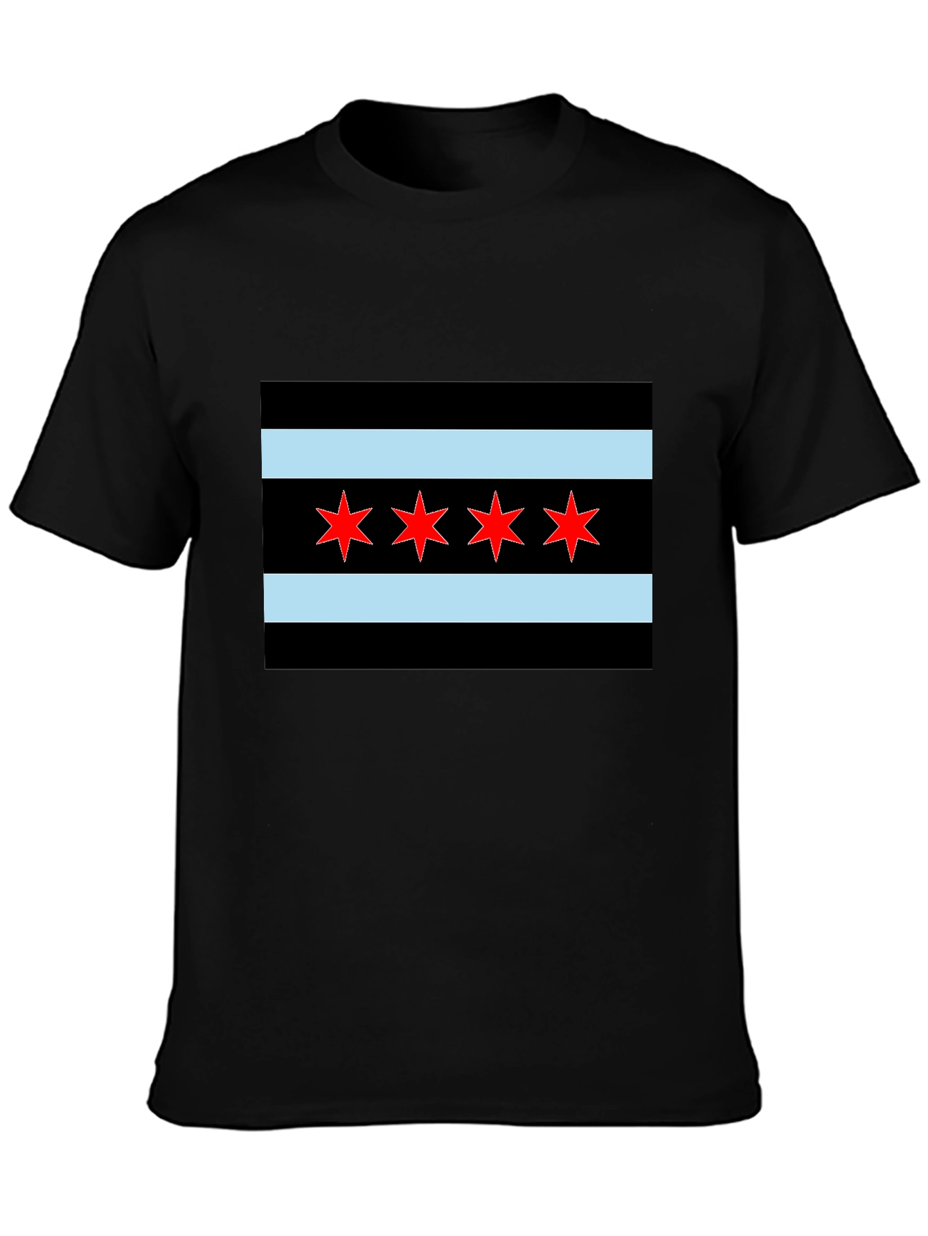 Chicago Flag Graphic T-Shirt