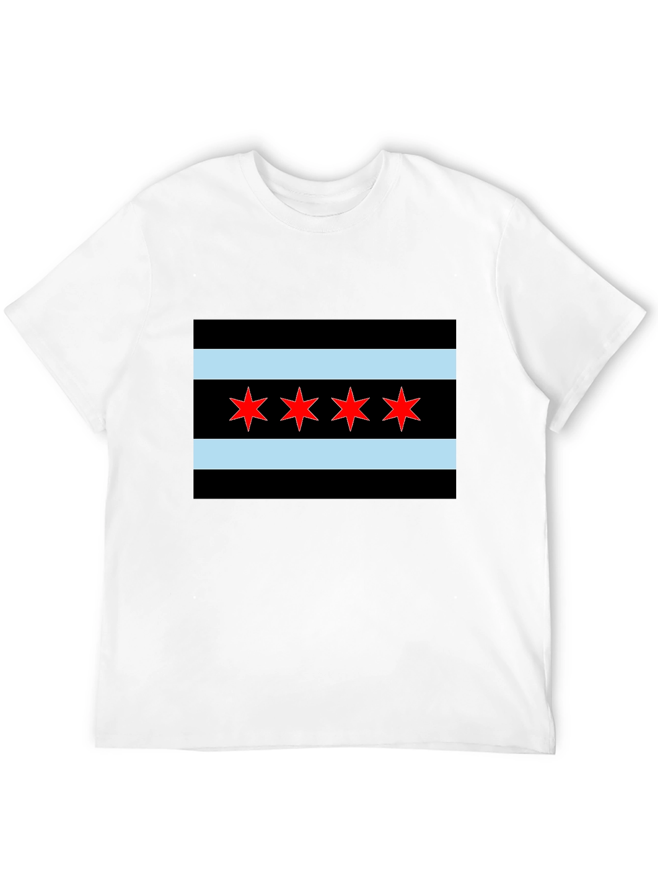 Chicago Flag Graphic T-Shirt