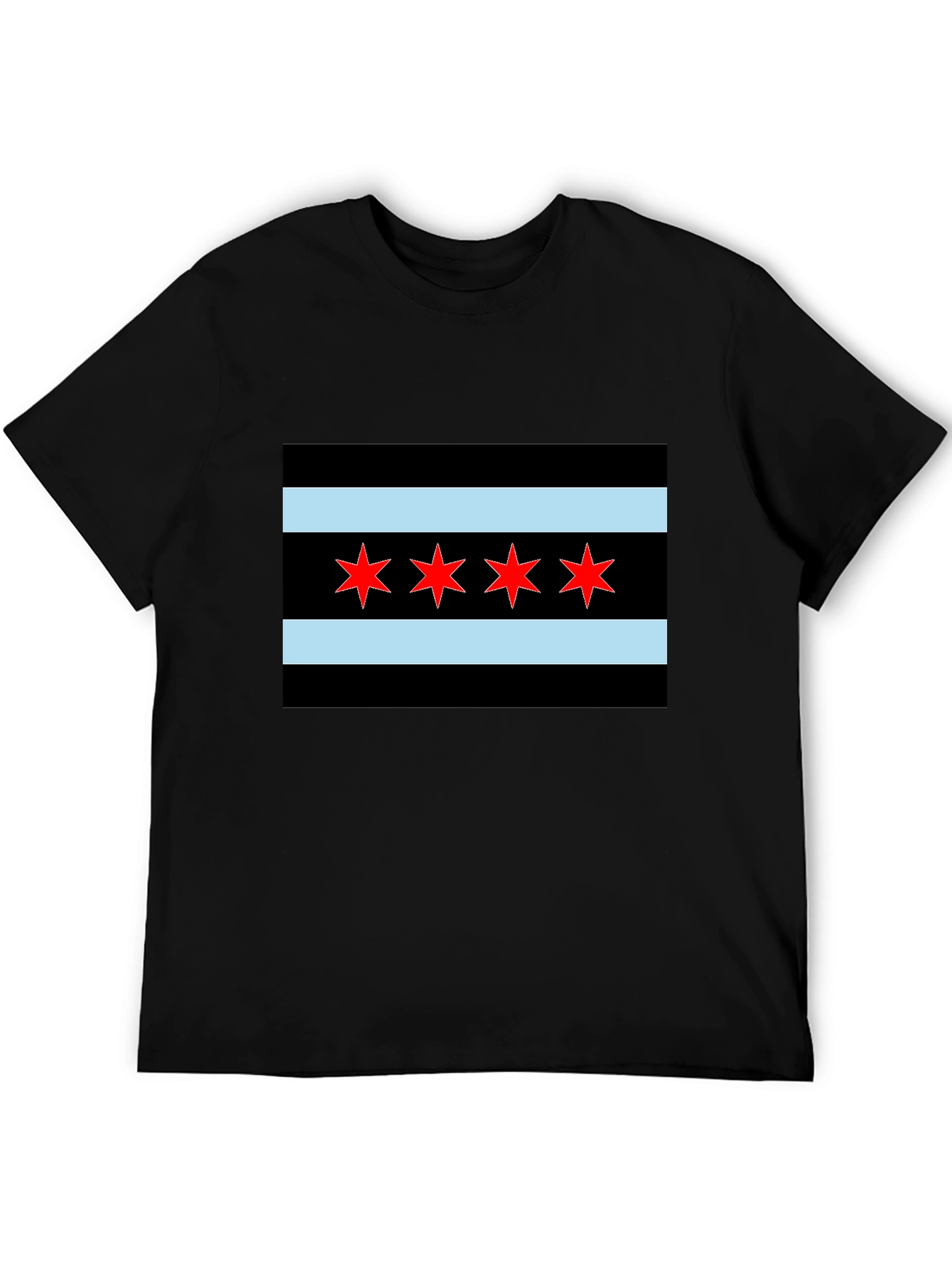 Chicago Flag Graphic T-Shirt