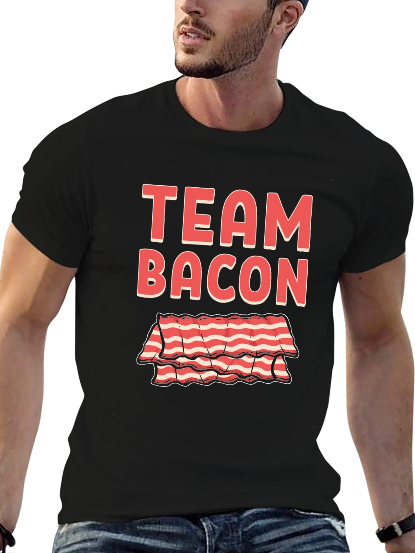 Team Bacon T-Shirt - Funny Foodie Tee