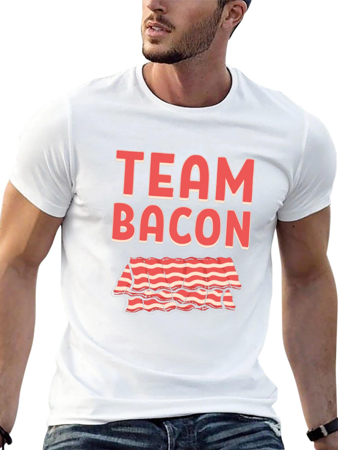 Team Bacon T-Shirt - Funny Foodie Tee