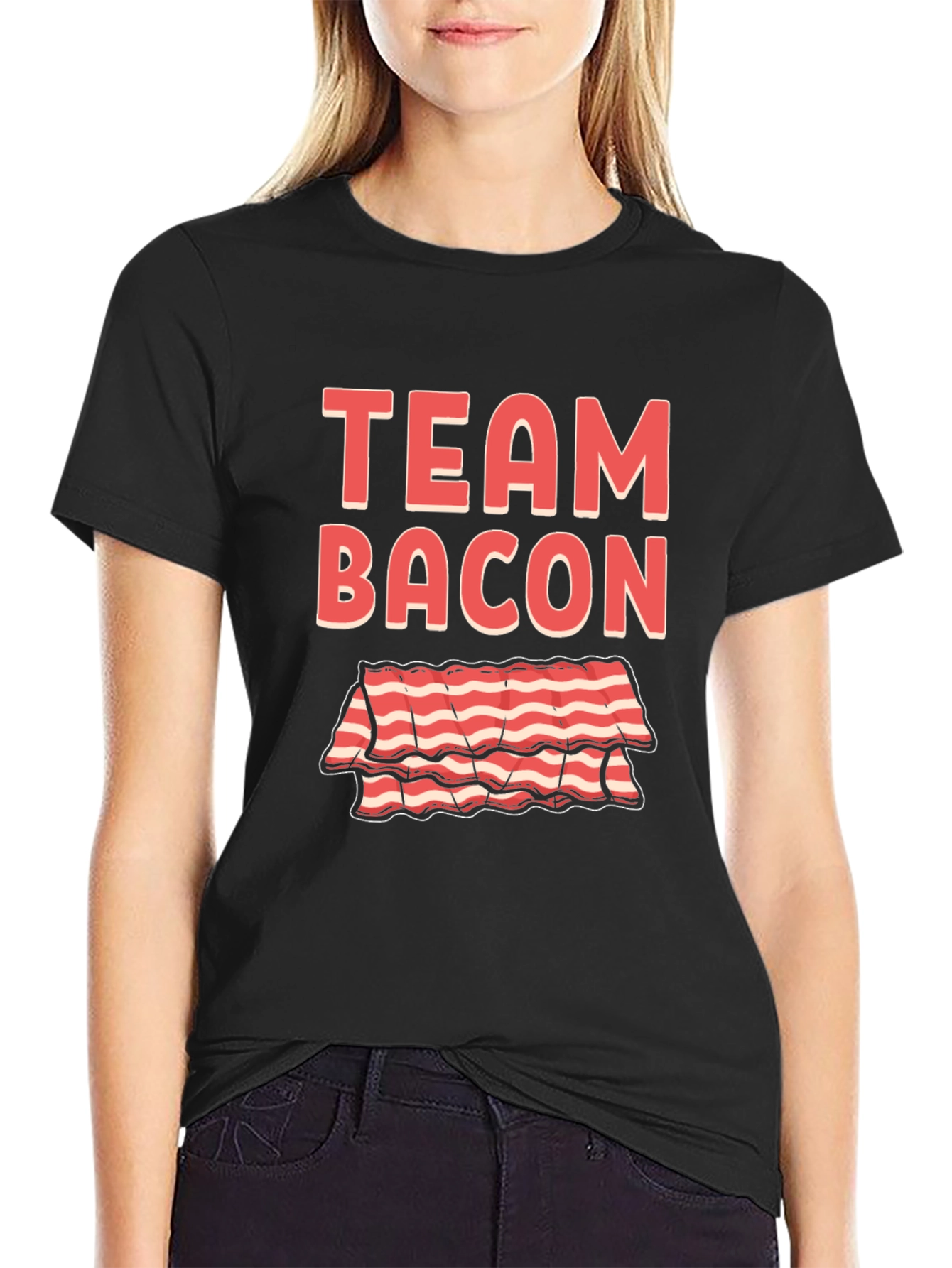 Team Bacon T-Shirt - Funny Foodie Tee