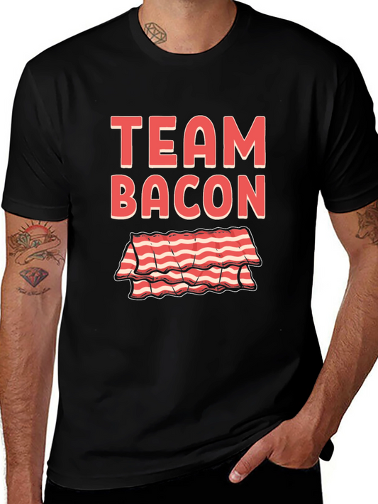 Team Bacon T-Shirt - Funny Foodie Tee