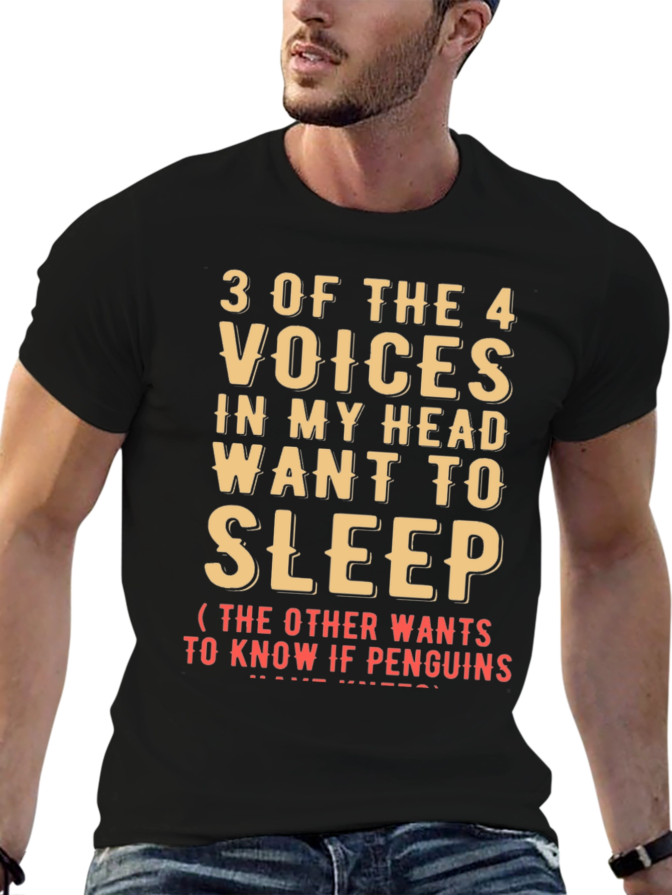 Funny Voices in My Head Graphic T-Shirt
