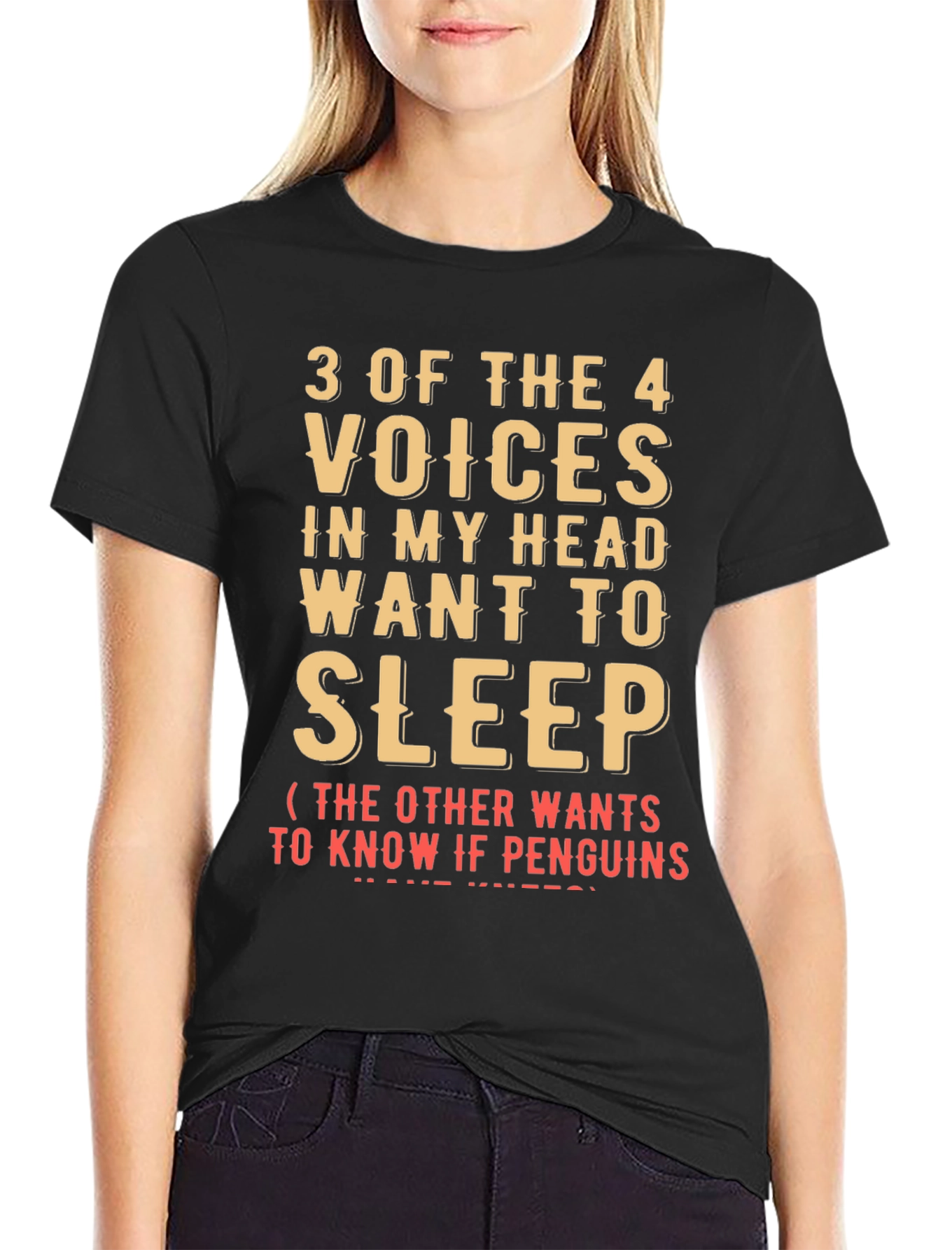 Funny Voices in My Head Graphic T-Shirt