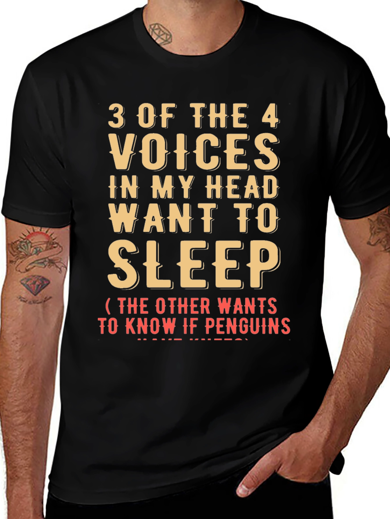 Funny Voices in My Head Graphic T-Shirt