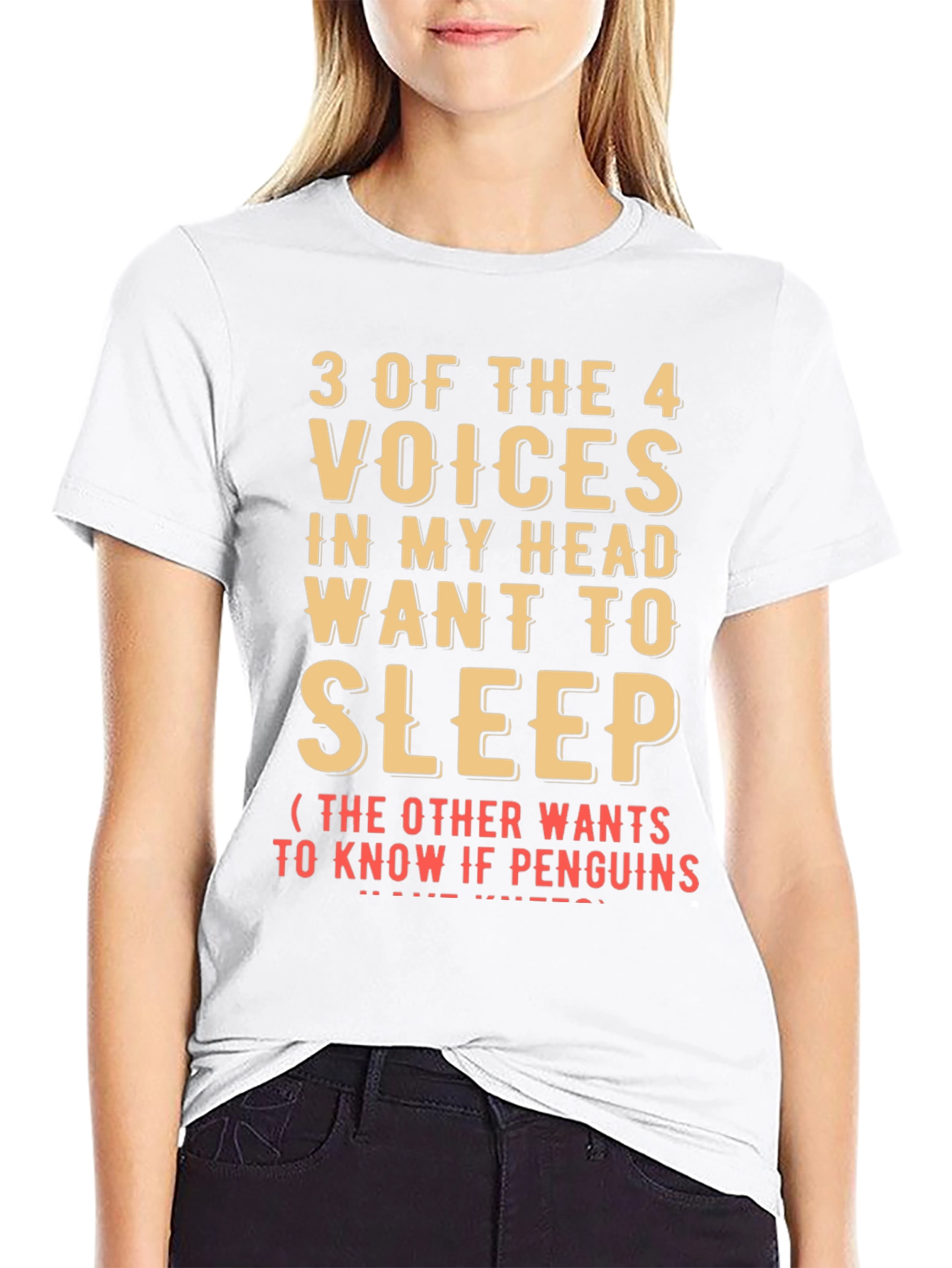 Funny Voices in My Head Graphic T-Shirt