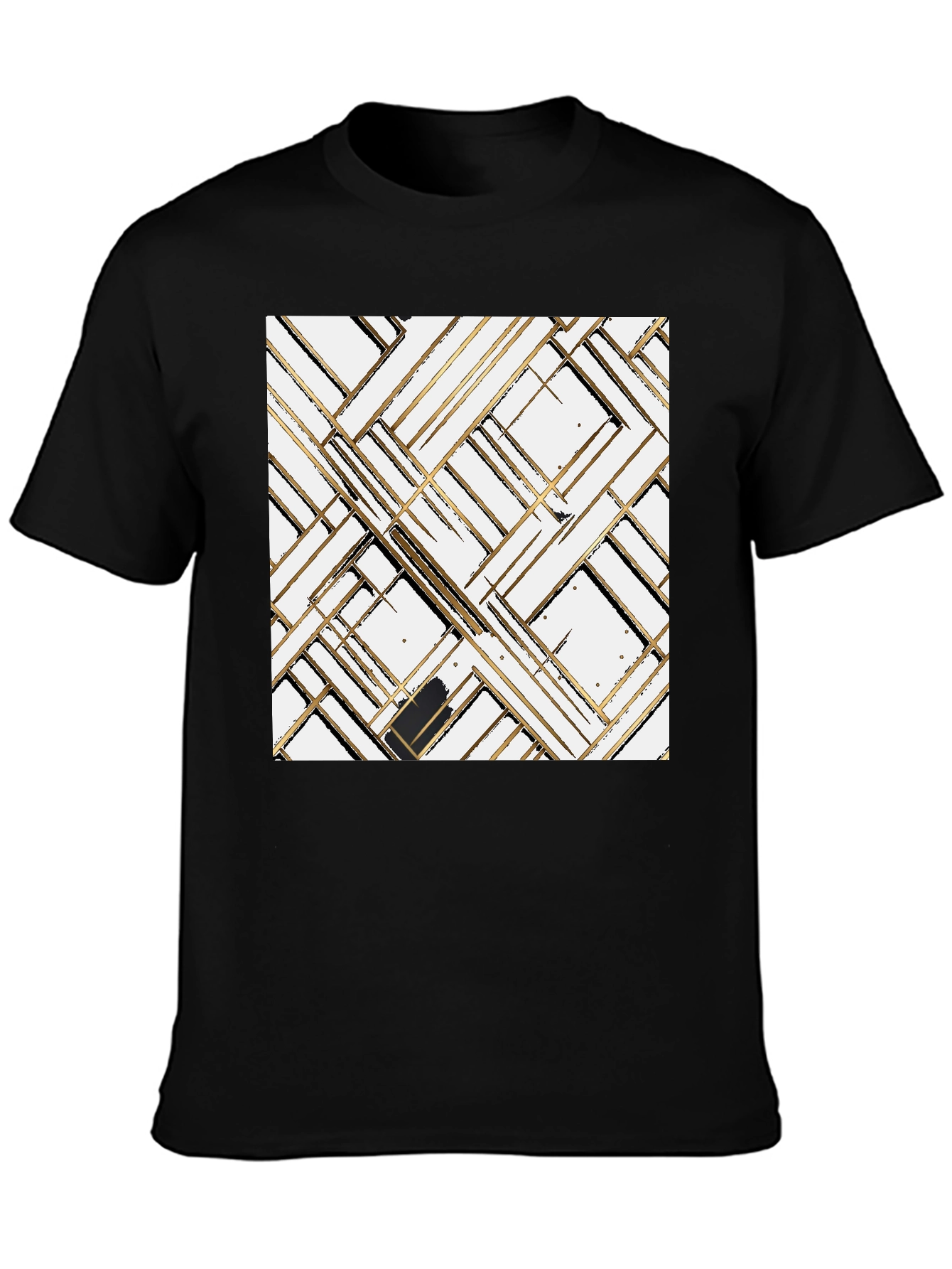 Abstract Geometric T-Shirt - Modern Art Tee