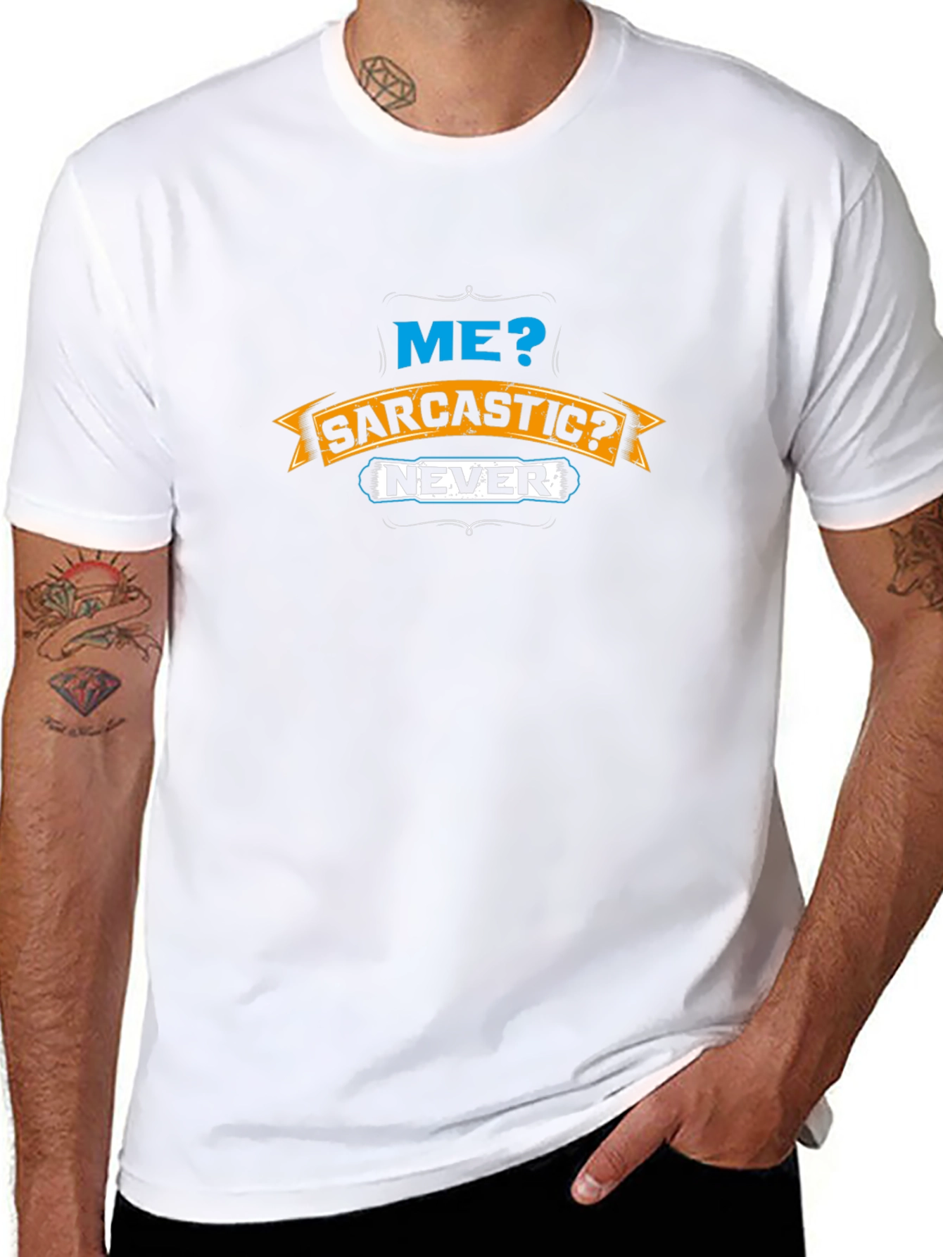 Sarcastic Humor Graphic Novelty T-Shirt