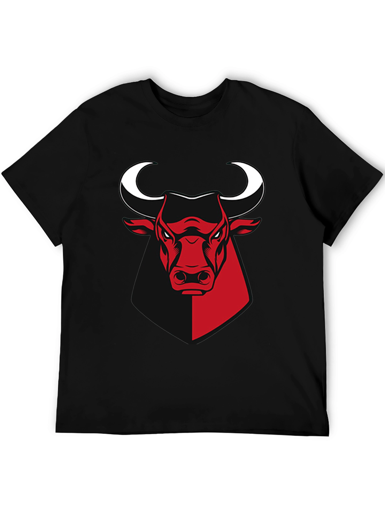Chicago Bulls Graphic T-Shirt - Red & Black