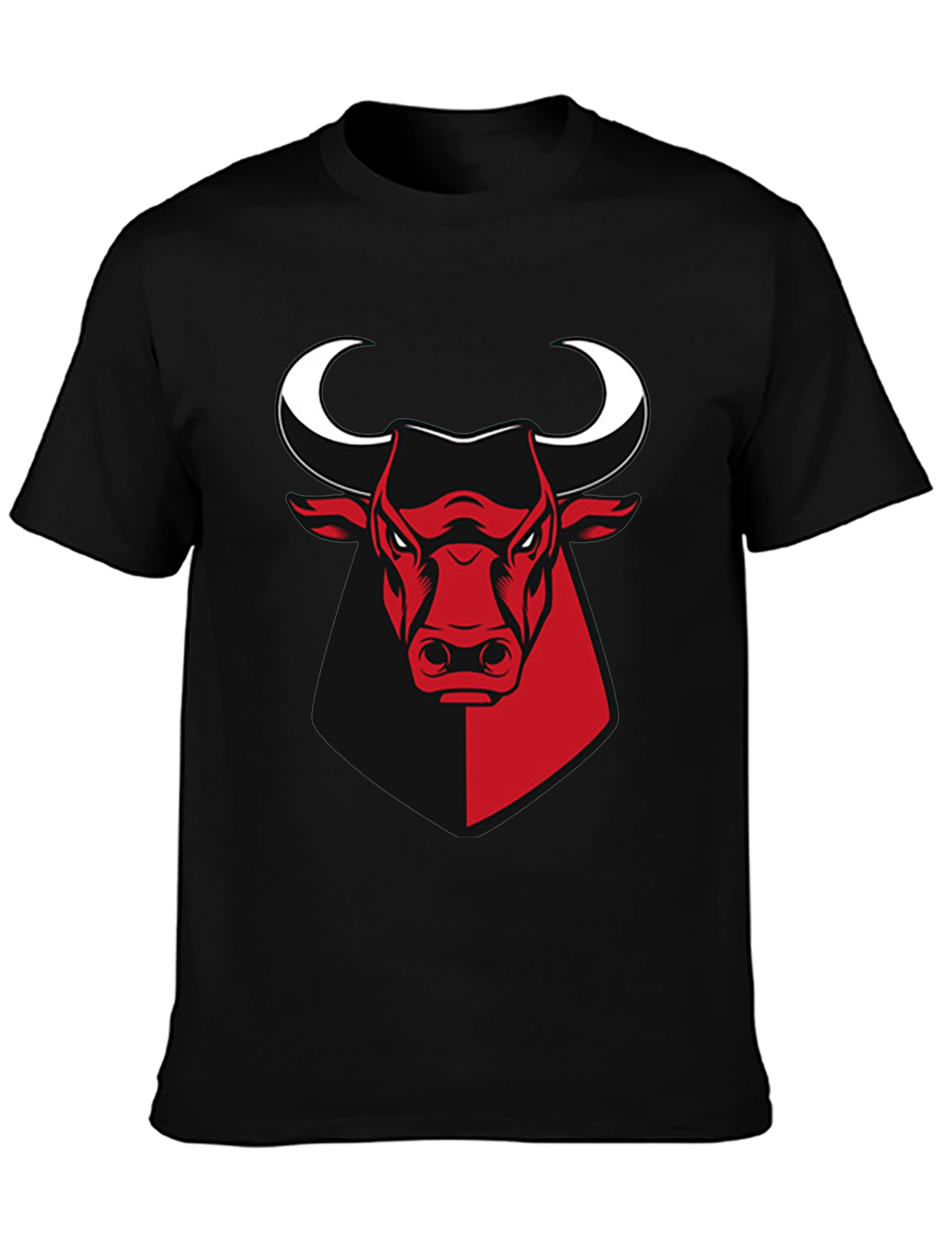 Chicago Bulls Graphic T-Shirt - Red & Black