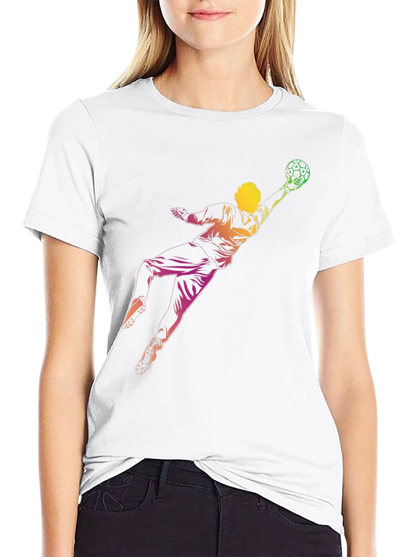 Soccer Goalie Graphic T-Shirt