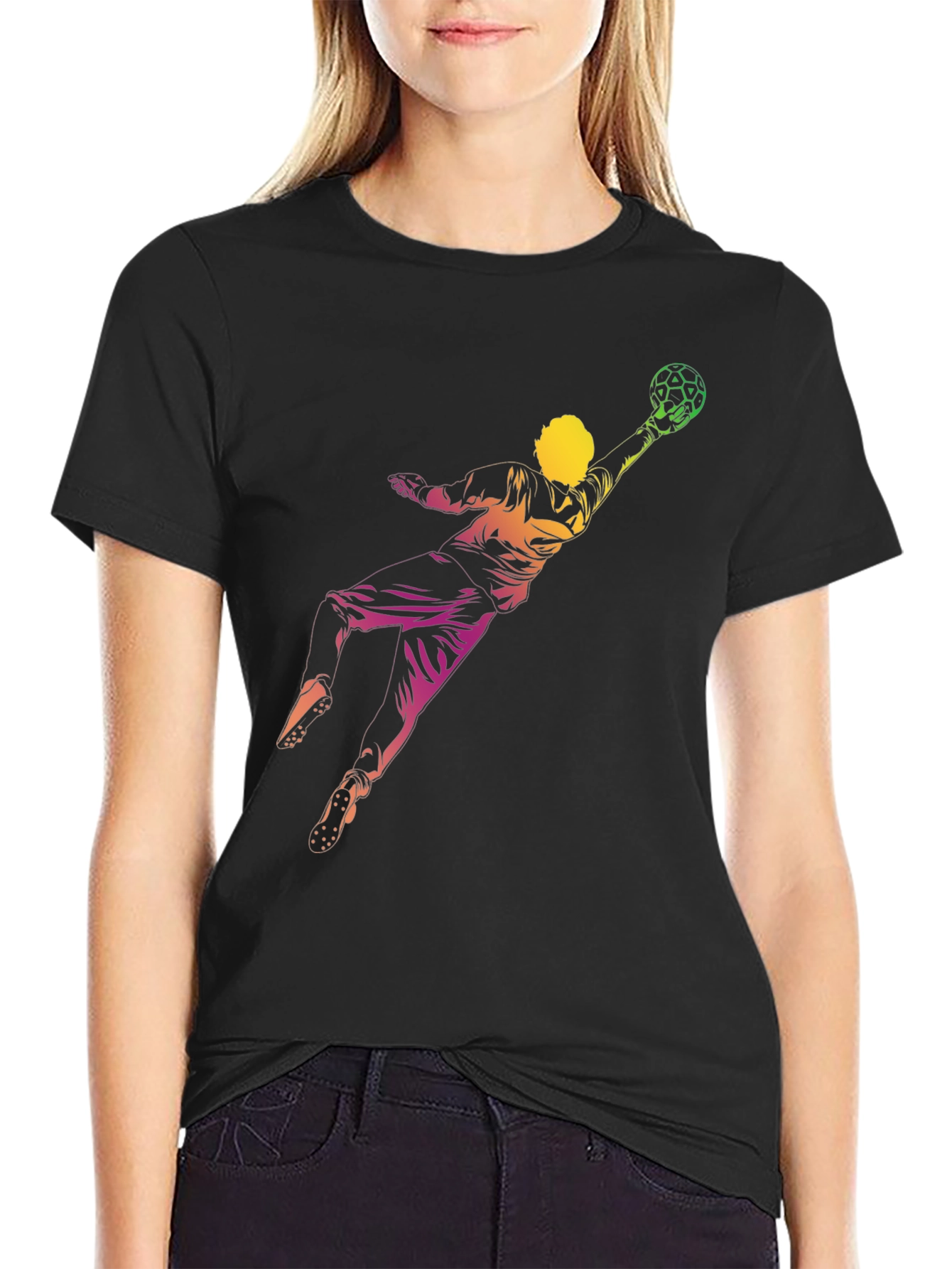 Soccer Goalie Graphic T-Shirt