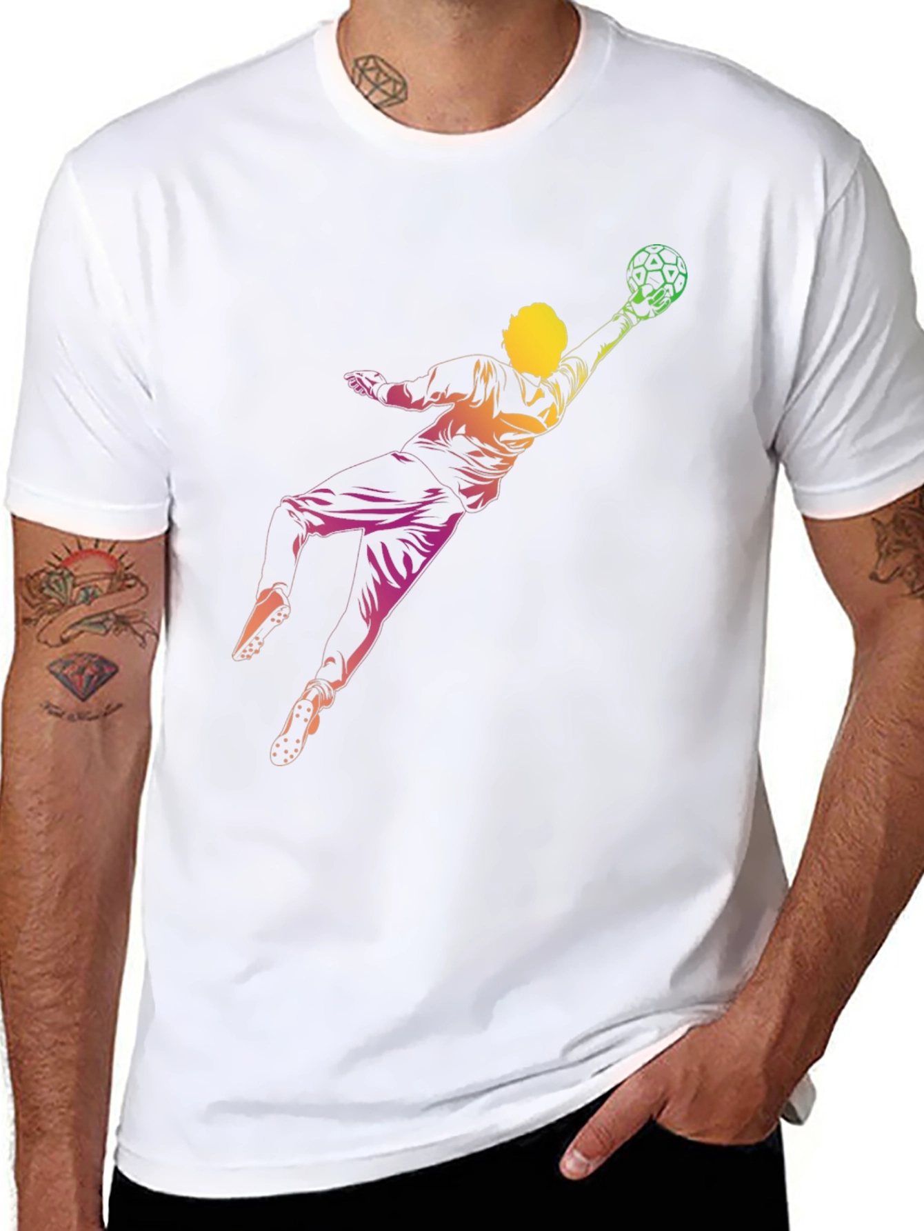 Soccer Goalie Graphic T-Shirt