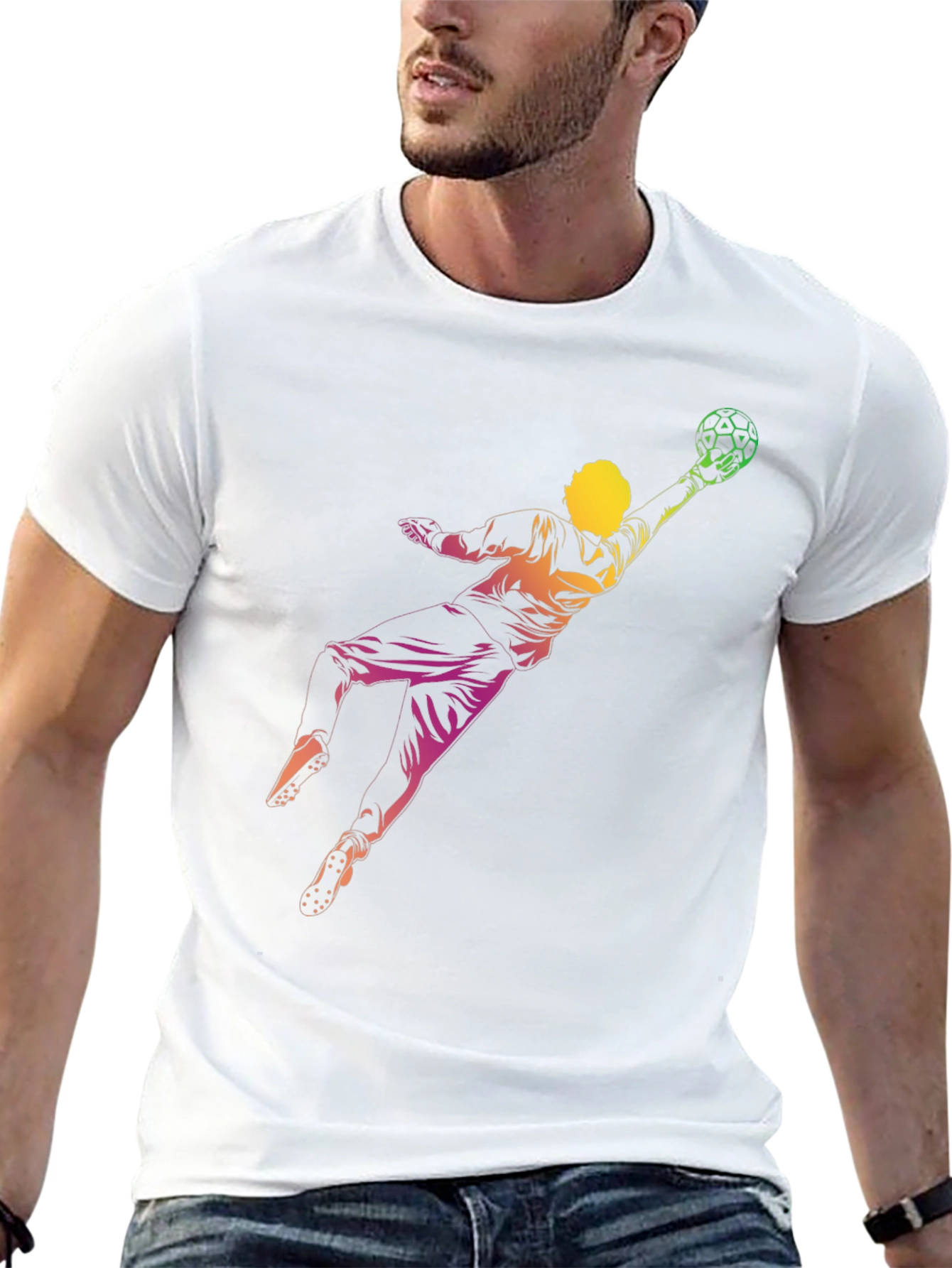 Soccer Goalie Graphic T-Shirt