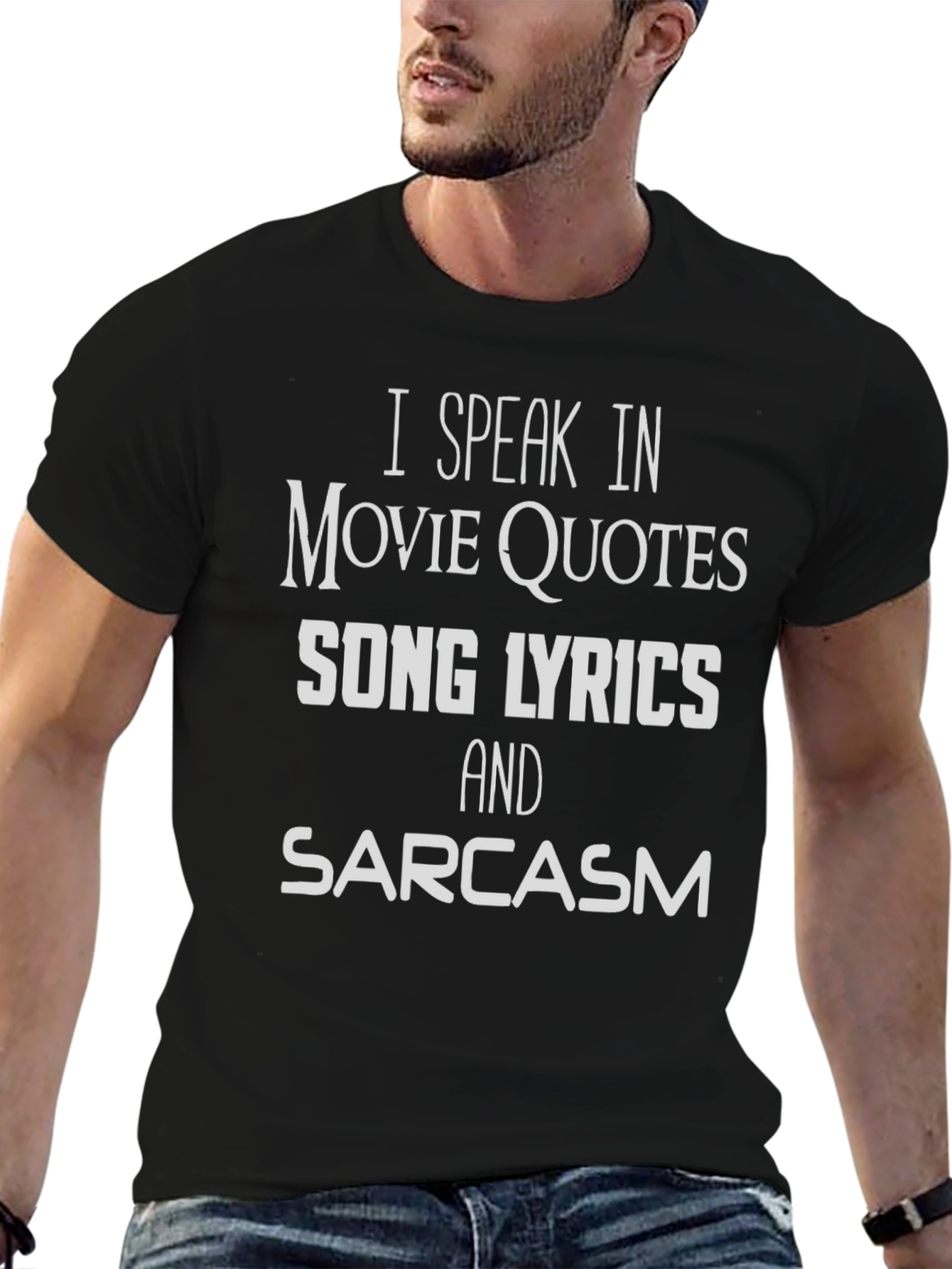 Movie Quotes Lyrics & Sarcasm T-Shirt