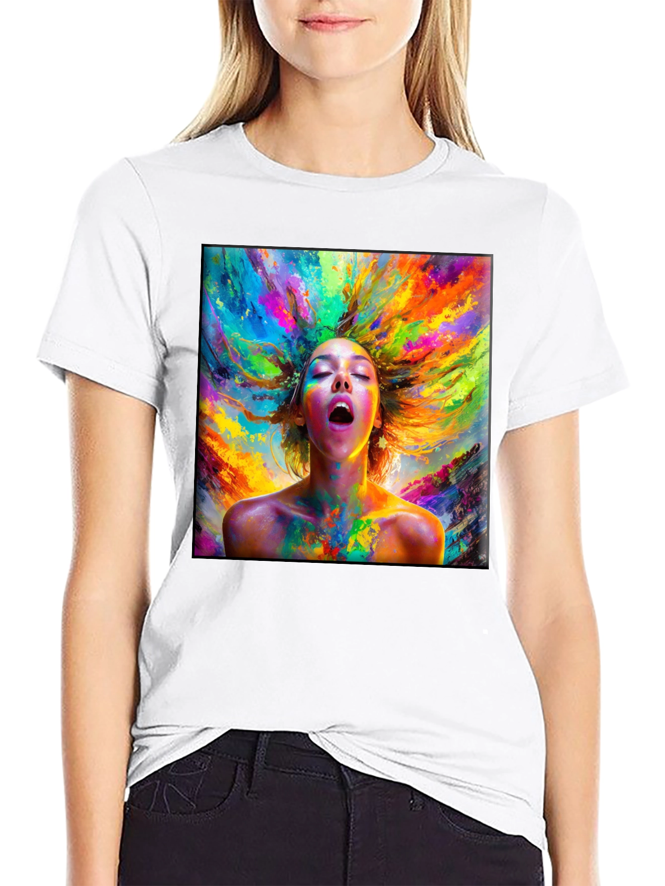 Artistic Expression Black T-Shirt